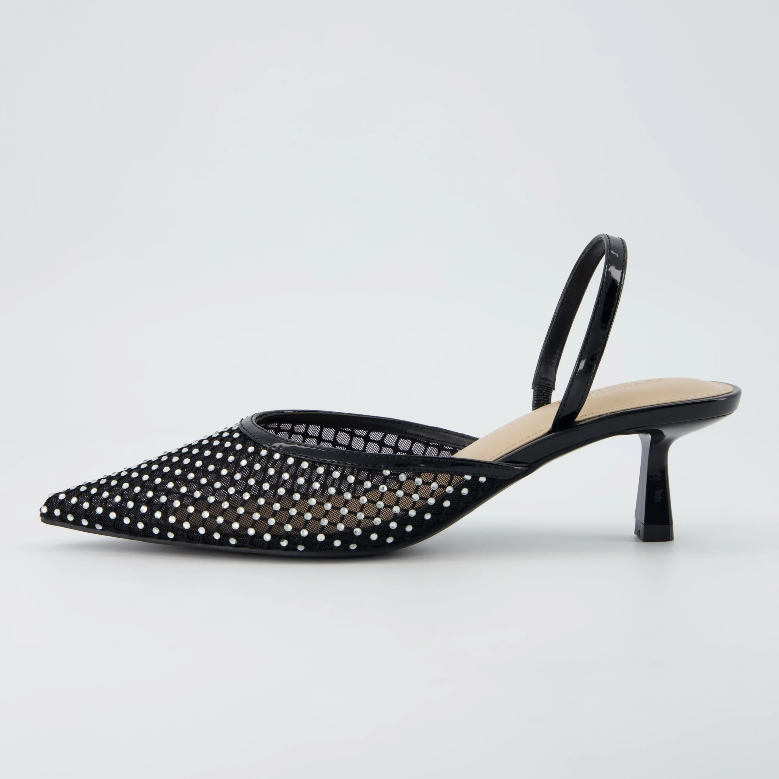Pumps>Cushionaire Affair Mesh Slingback Pump