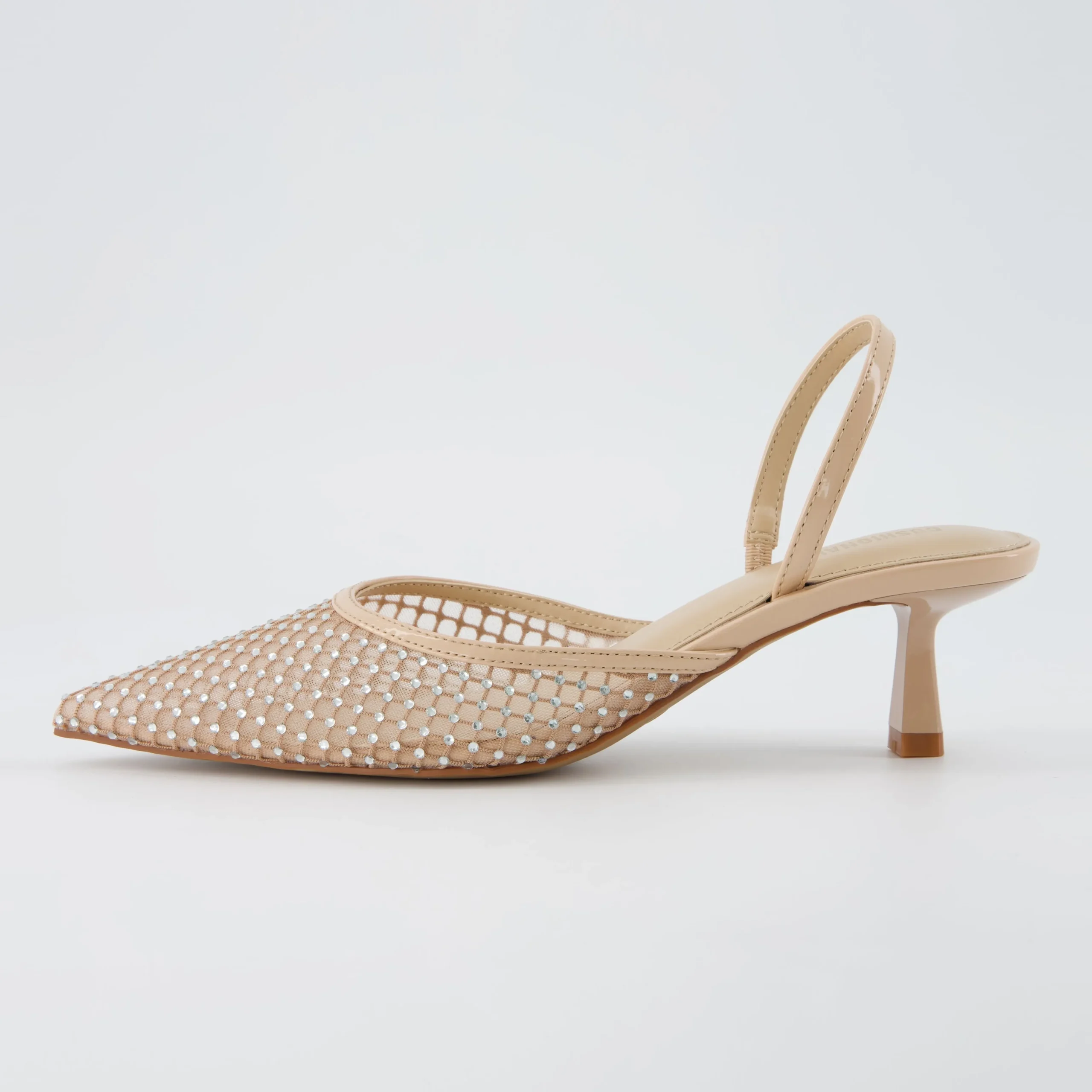 Pumps>Cushionaire Affair Mesh Slingback Pump