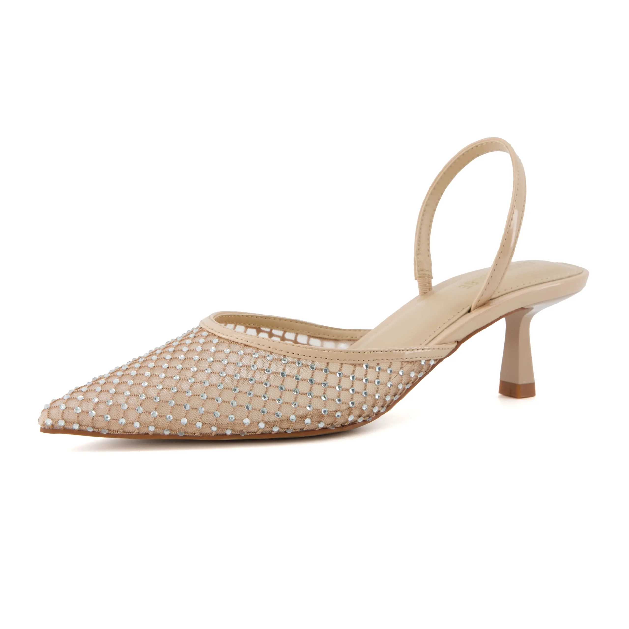 Pumps>Cushionaire Affair Mesh Slingback Pump