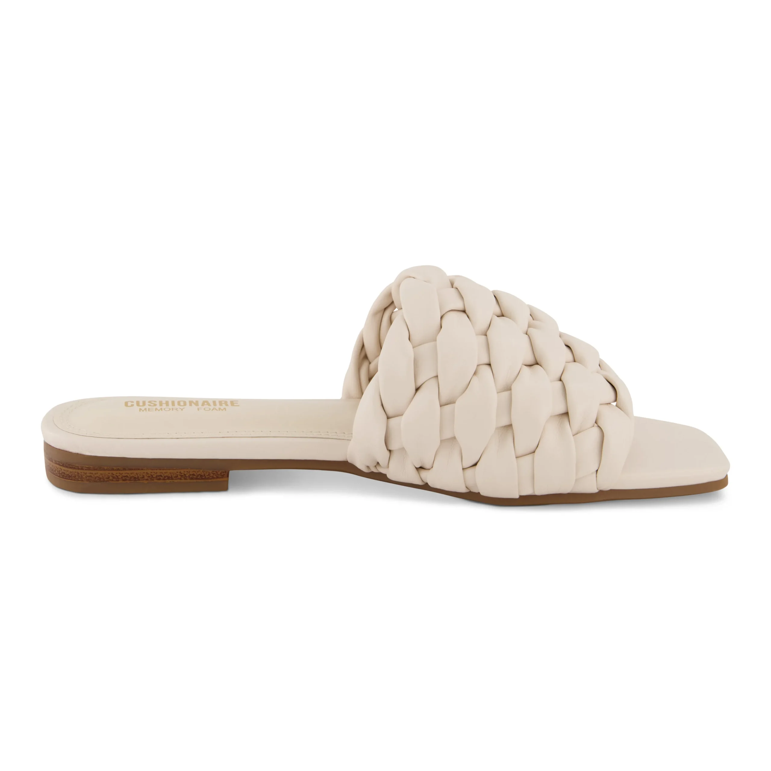 Slide Sandals | Flat Sandals>Cushionaire Aramis Woven Slide Sandal
