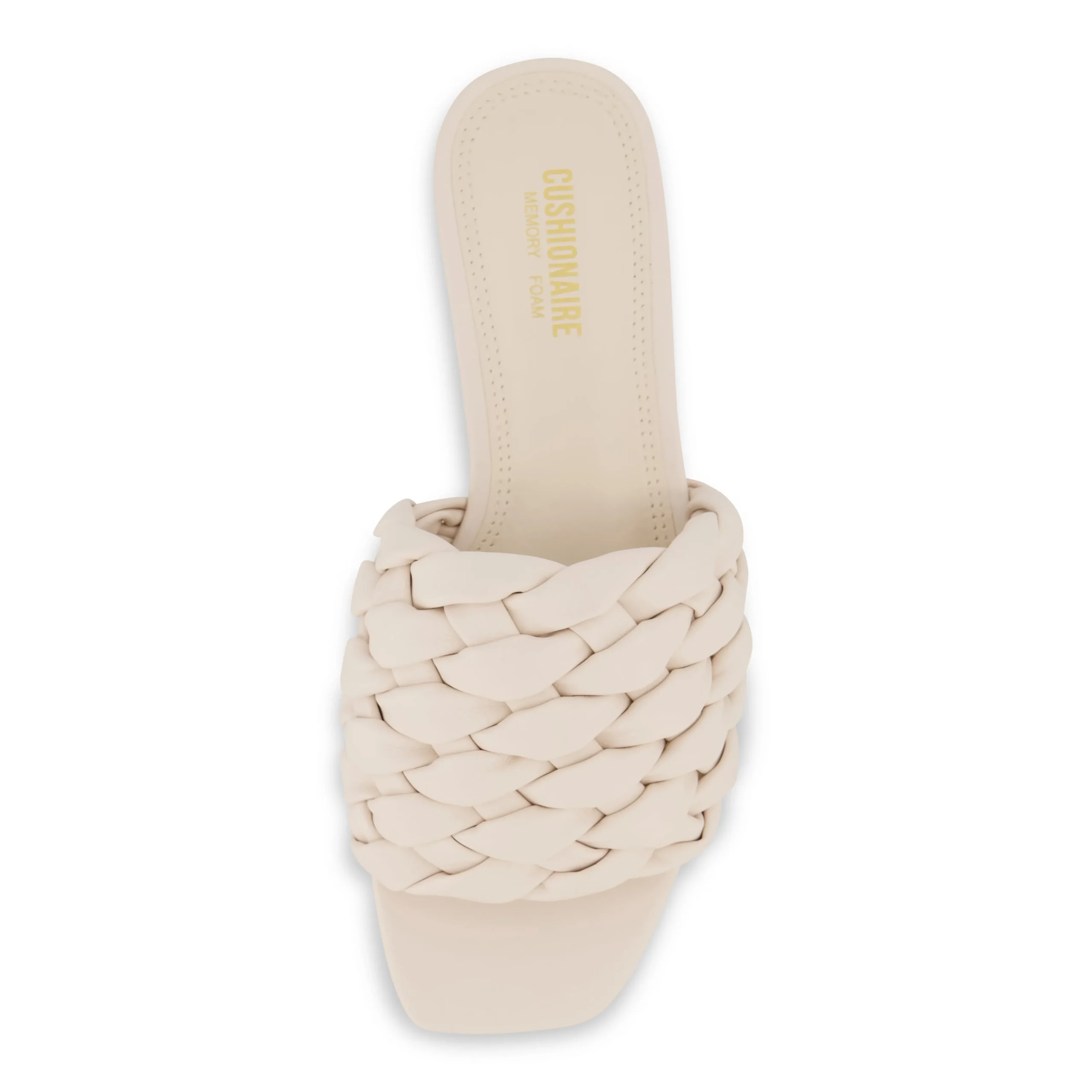 Slide Sandals | Flat Sandals>Cushionaire Aramis Woven Slide Sandal