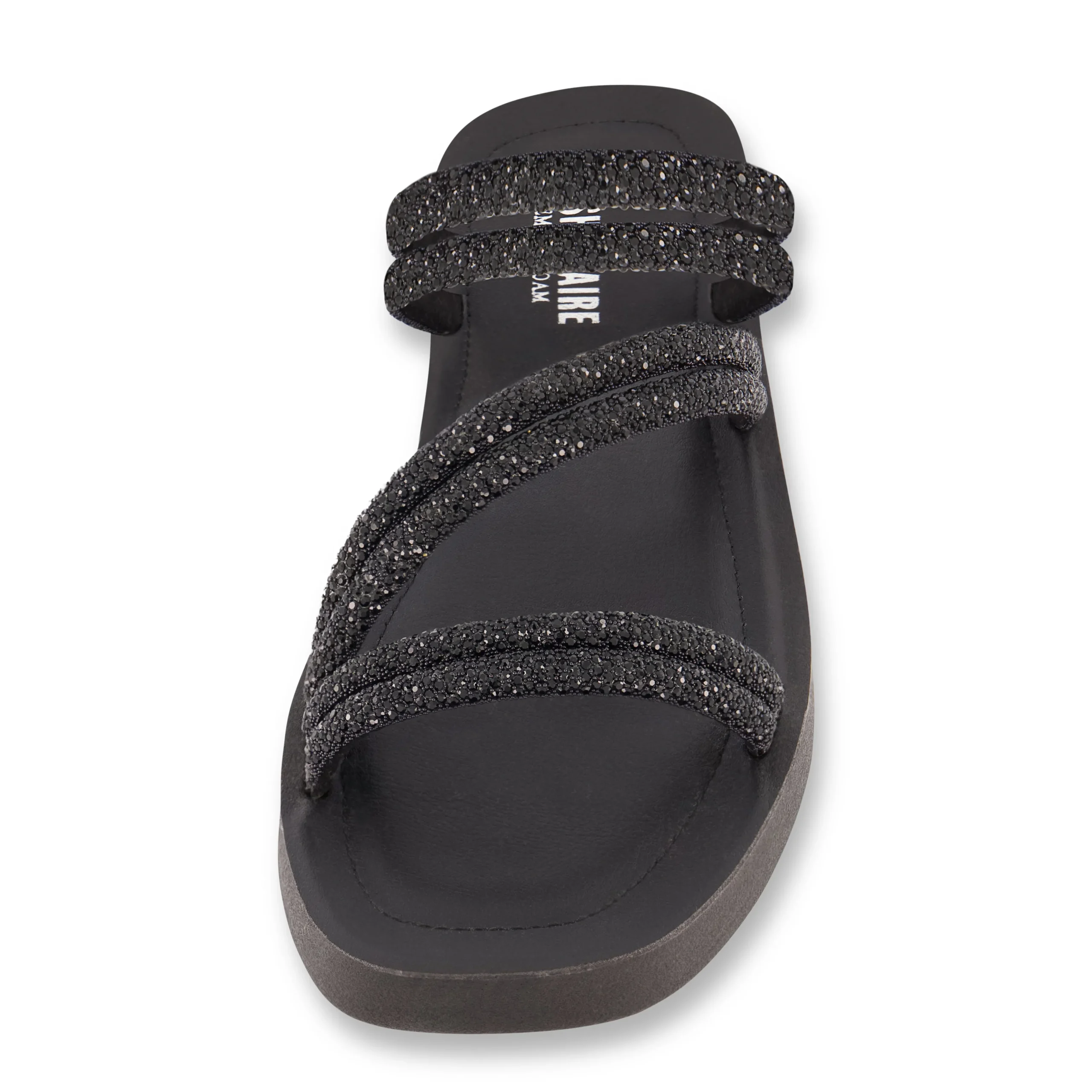 Slide Sandals | Platform Sandals>Cushionaire Athena Rhinestone Sandal