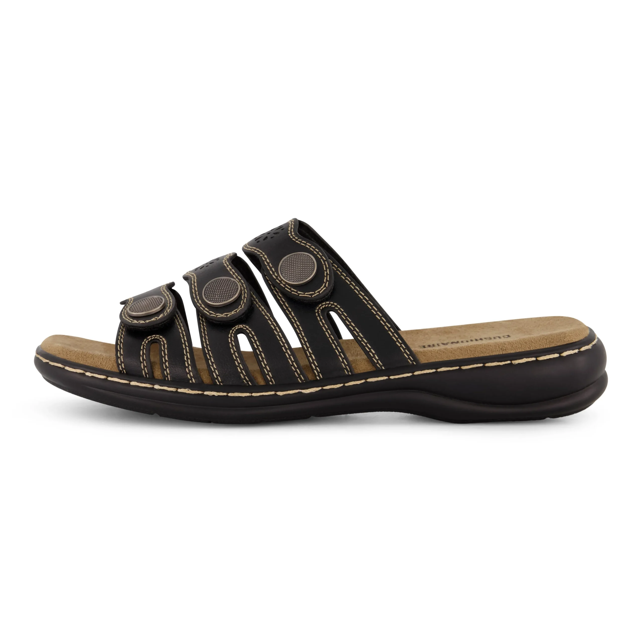 Comfort Sandals | Slide Sandals>Cushionaire Barret Comfort Sandal