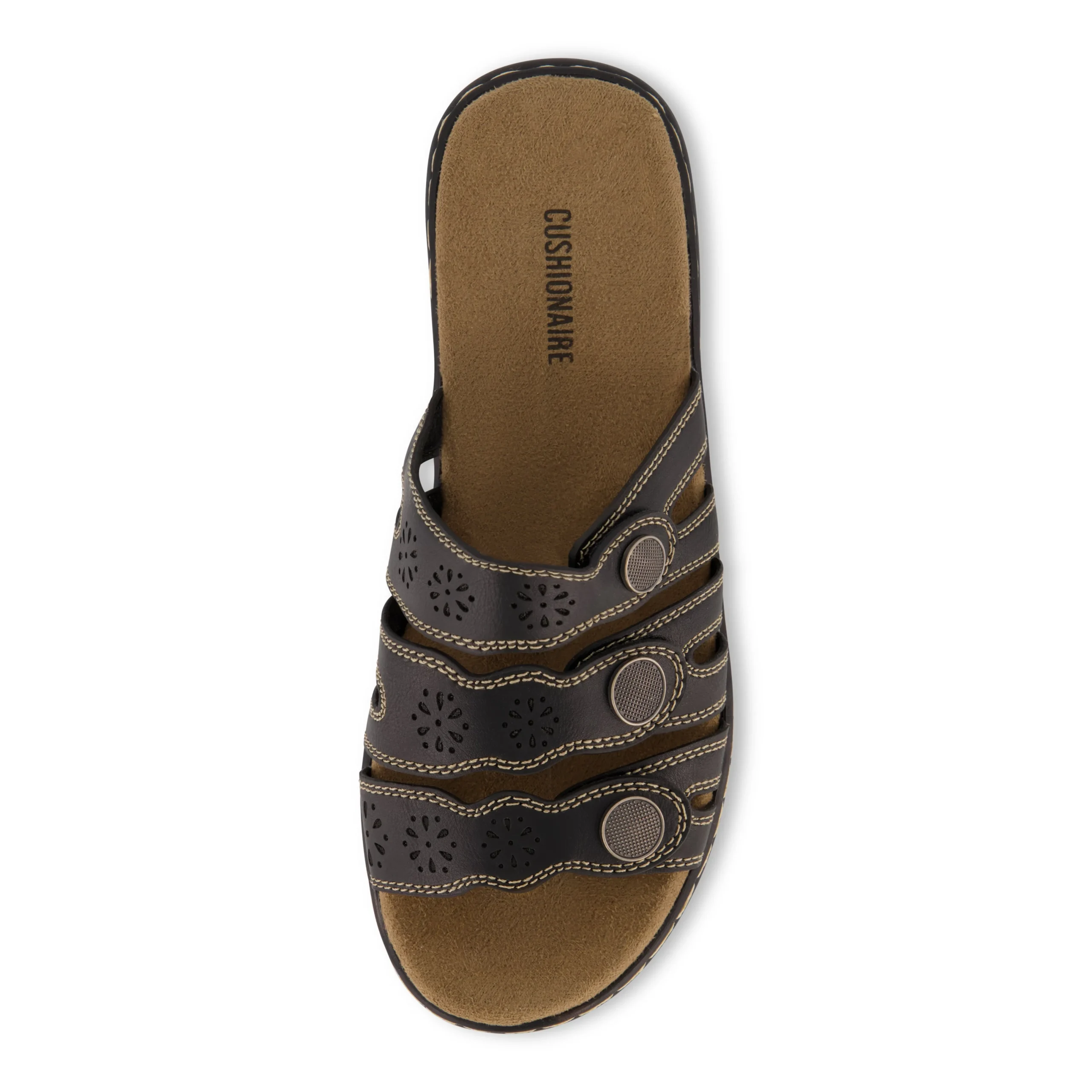 Comfort Sandals | Slide Sandals>Cushionaire Barret Comfort Sandal