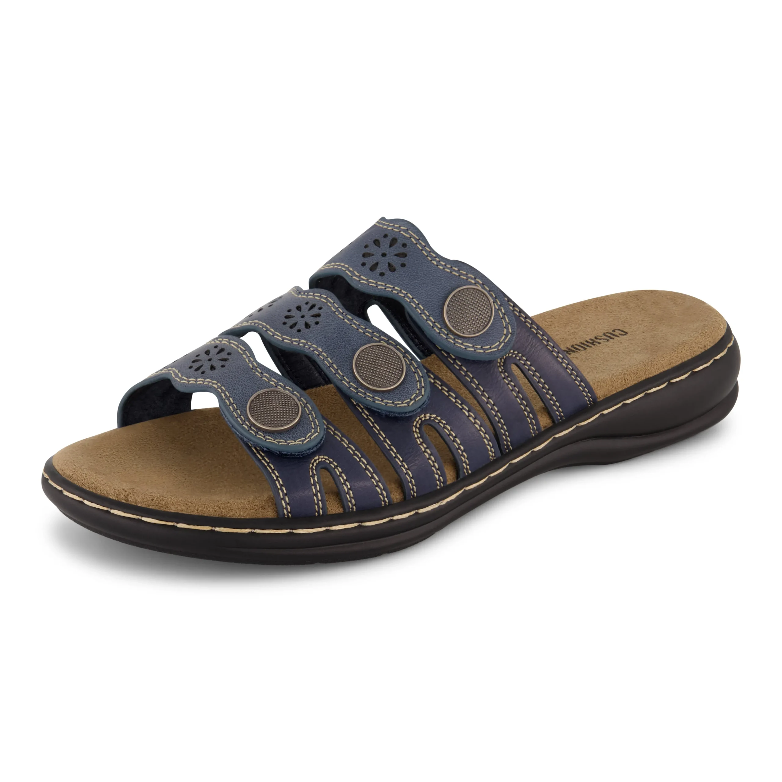 Comfort Sandals | Slide Sandals>Cushionaire Barret Comfort Sandal