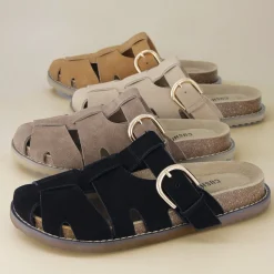 Clogs & Mules>Cushionaire Benson Suede Clogs