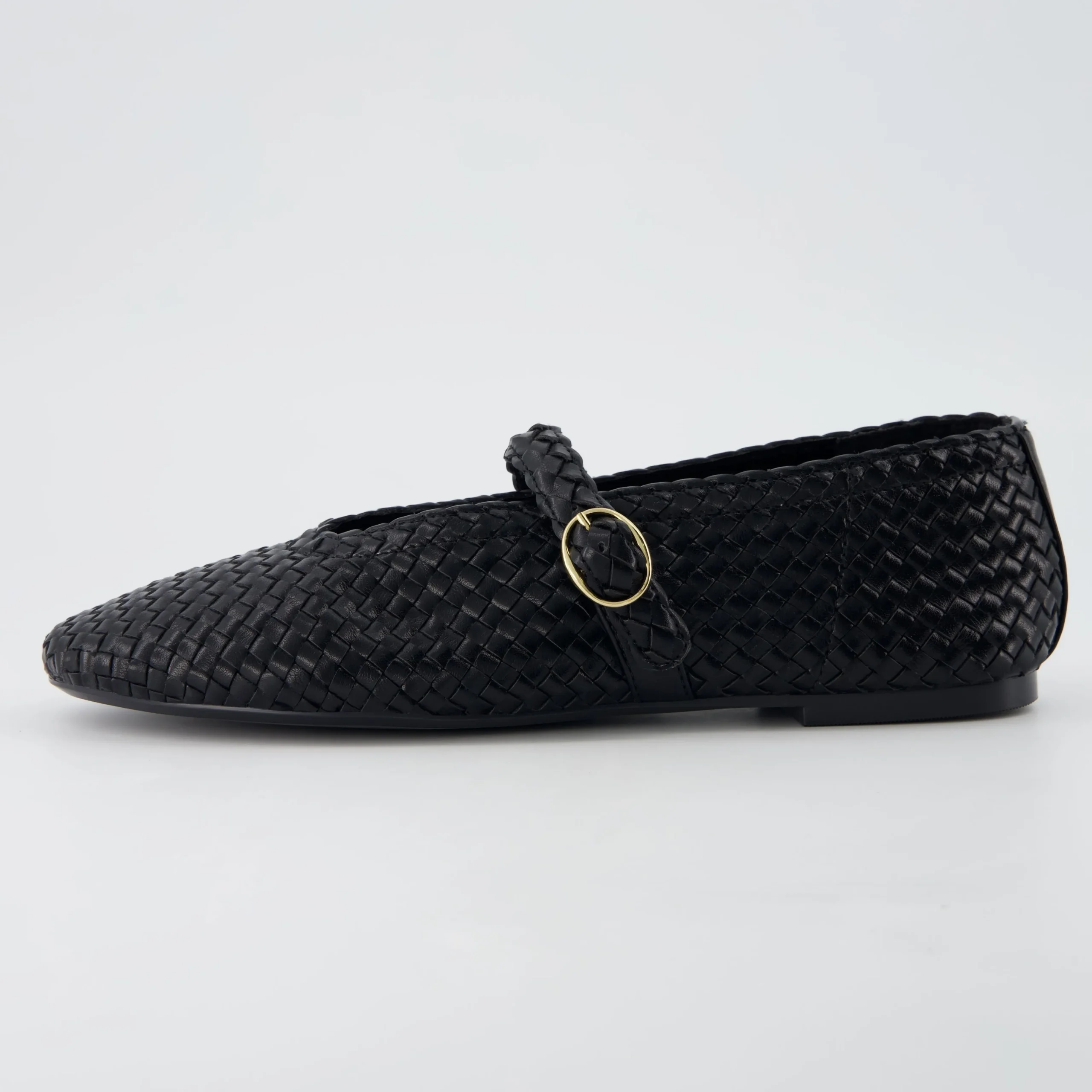Mary Janes>Cushionaire Bistro Woven Mary Jane