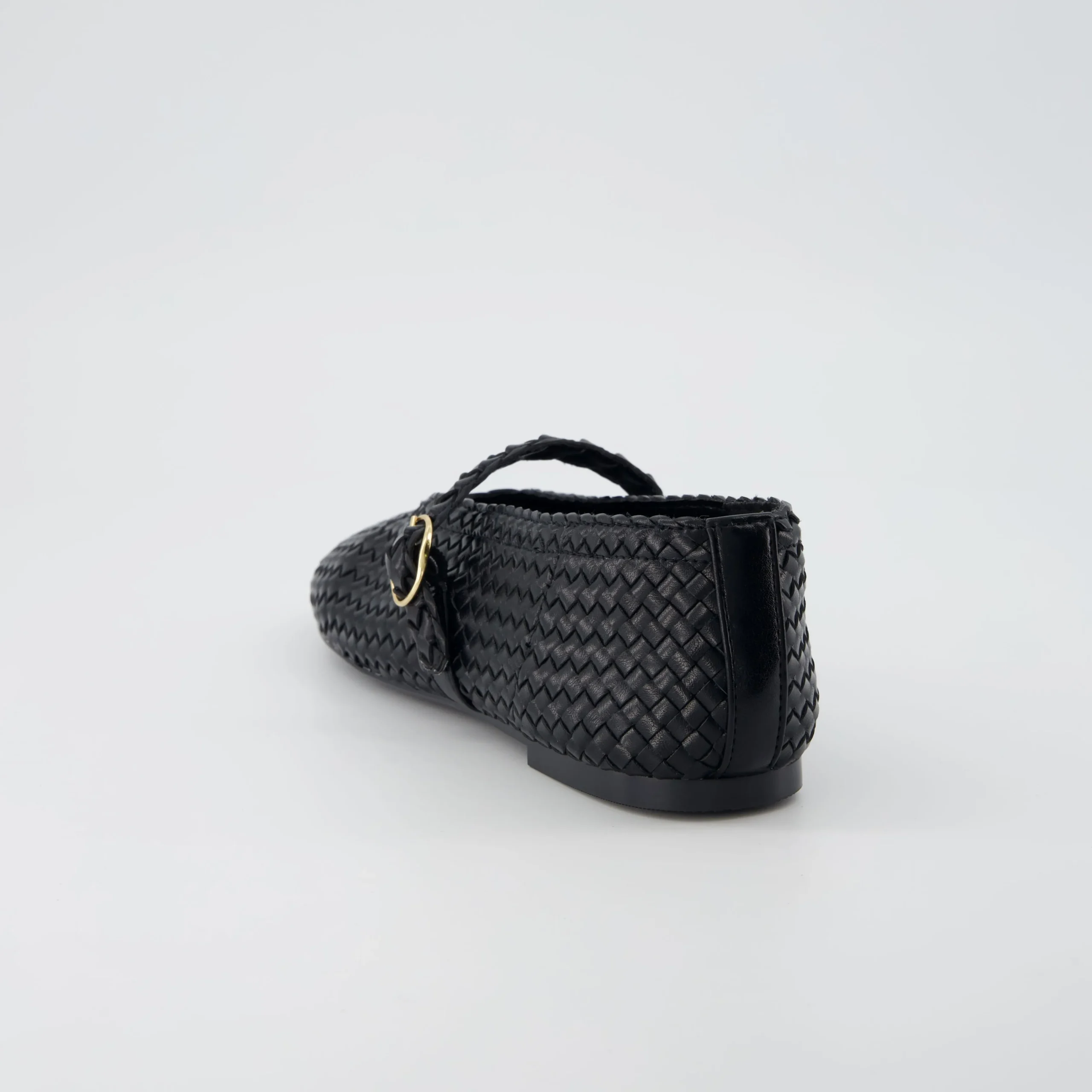 Mary Janes>Cushionaire Bistro Woven Mary Jane