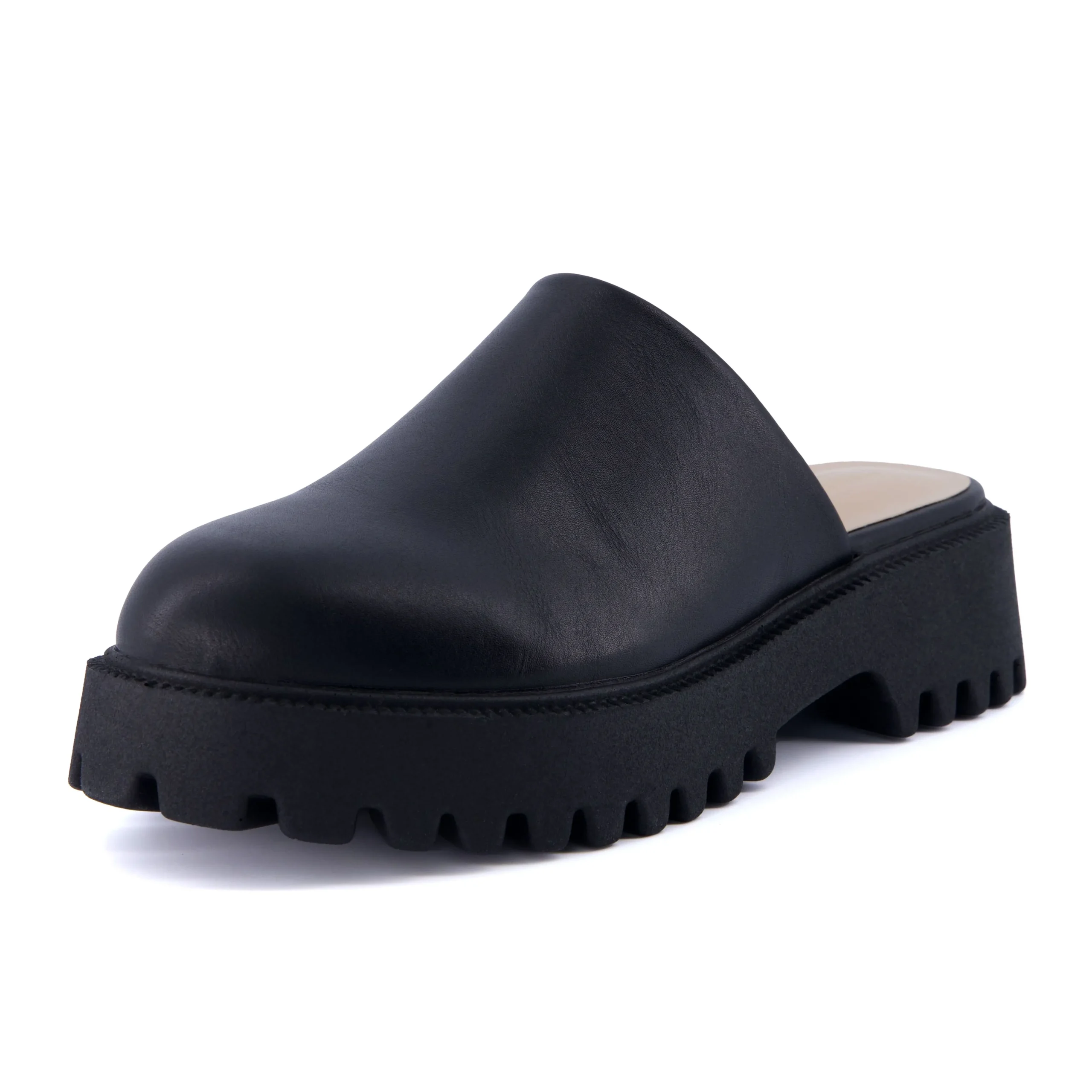 Clogs & Mules>Cushionaire Bolt Slip On Lug Mule