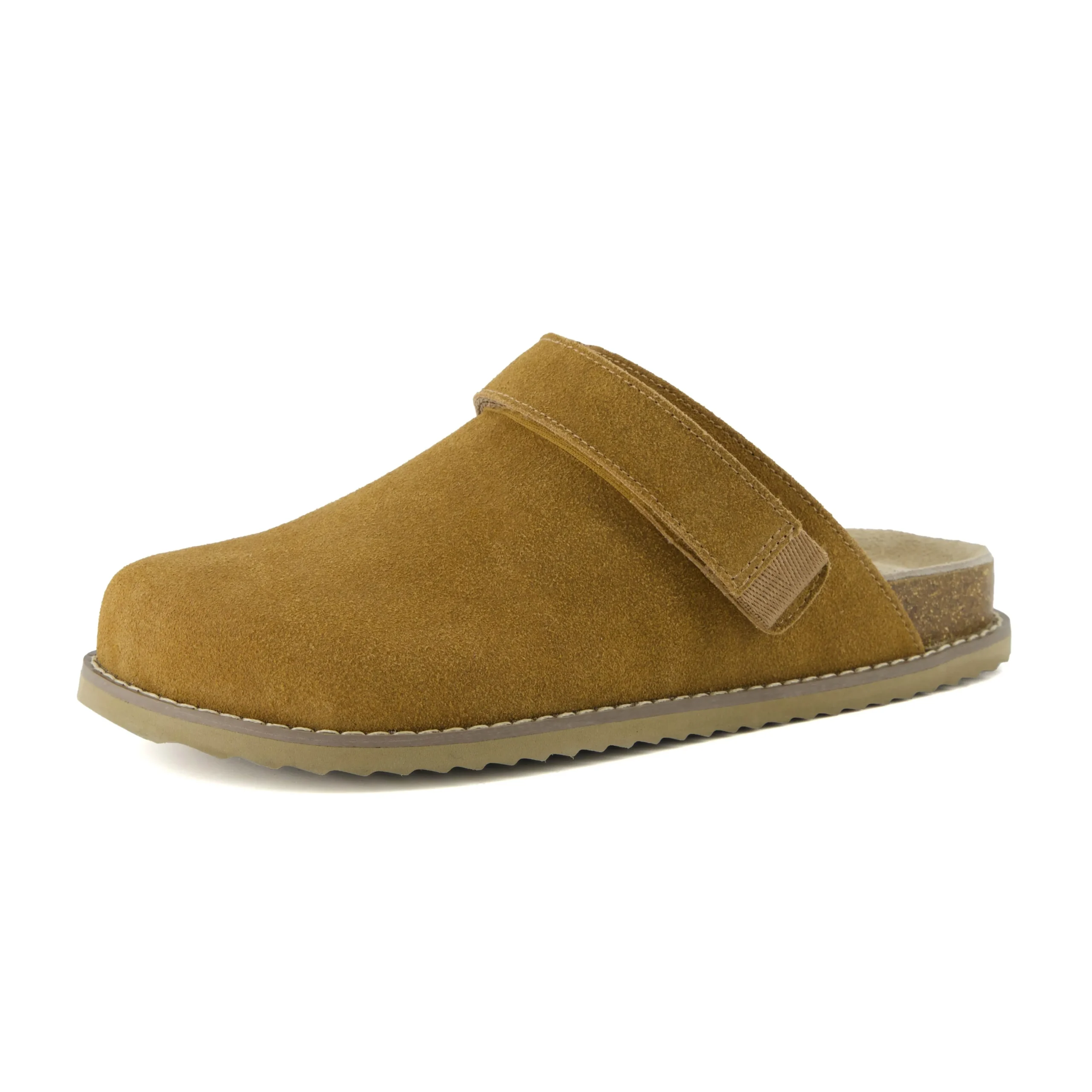 Slippers | Clogs & Mules>Cushionaire Boulder Suede Clog