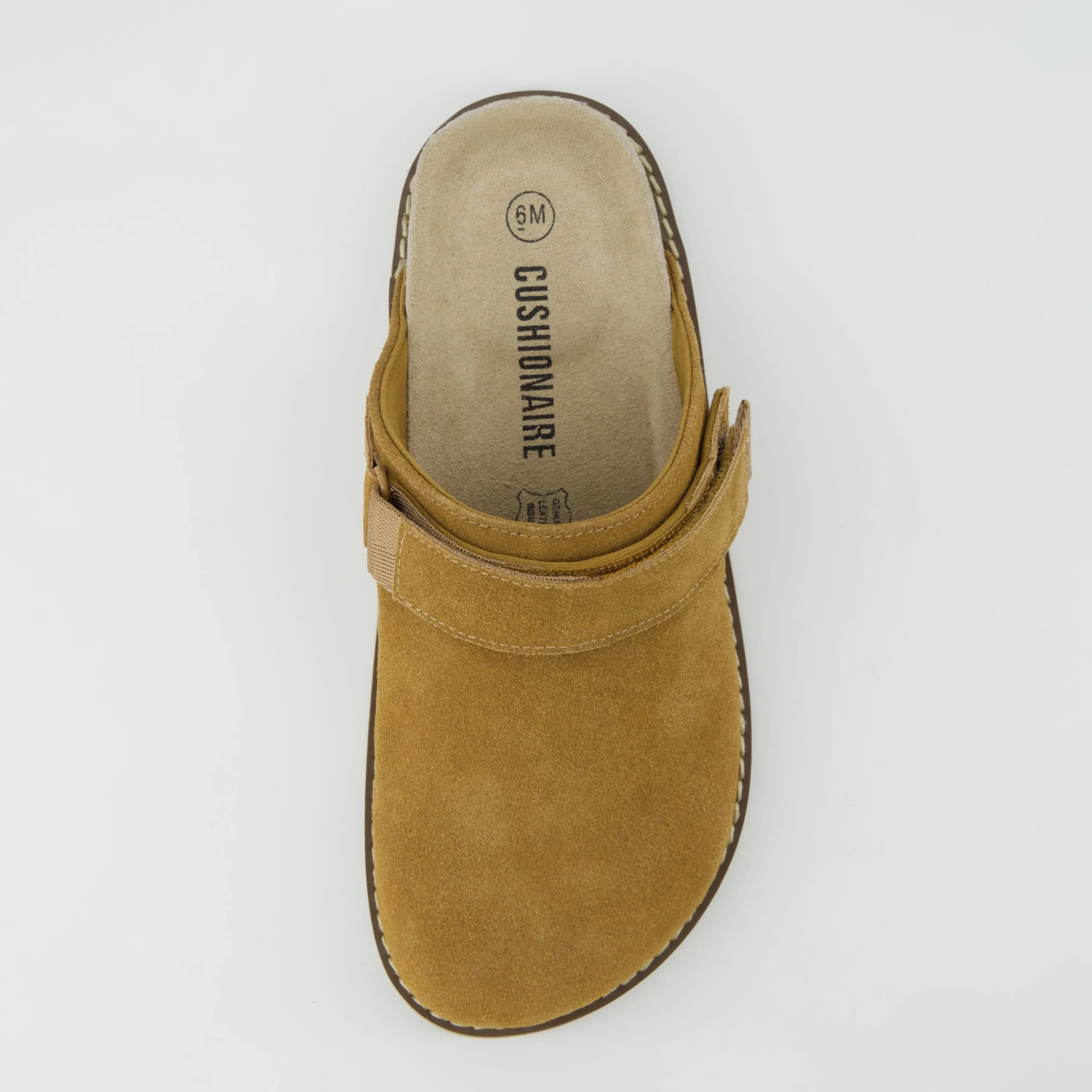 Slippers | Clogs & Mules>Cushionaire Boulder Suede Clog