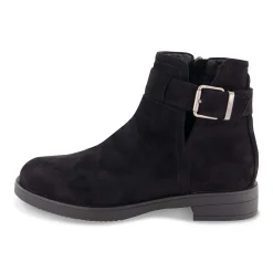 Booties>Cushionaire Burke Buckle Ankle Boot