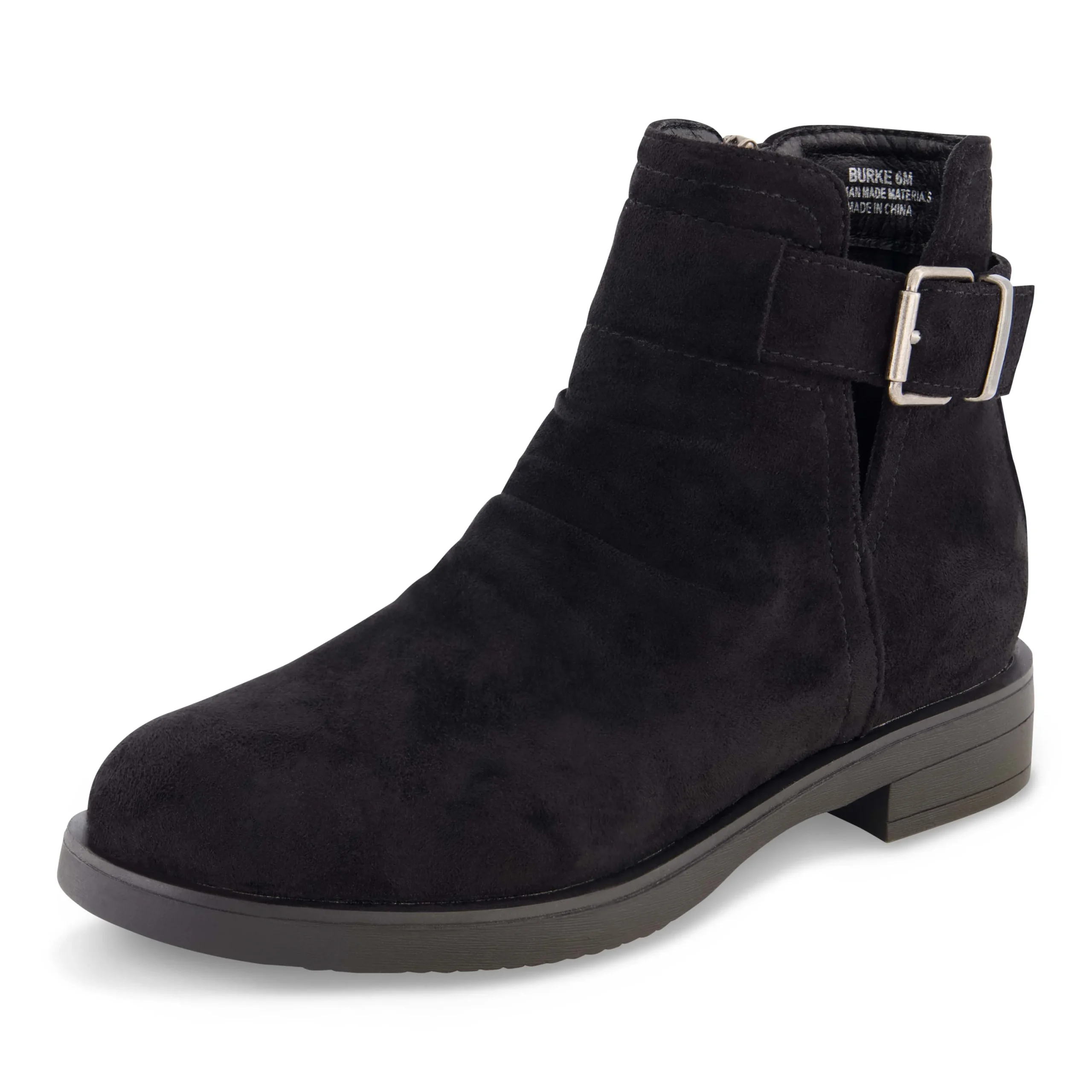Booties>Cushionaire Burke Buckle Ankle Boot