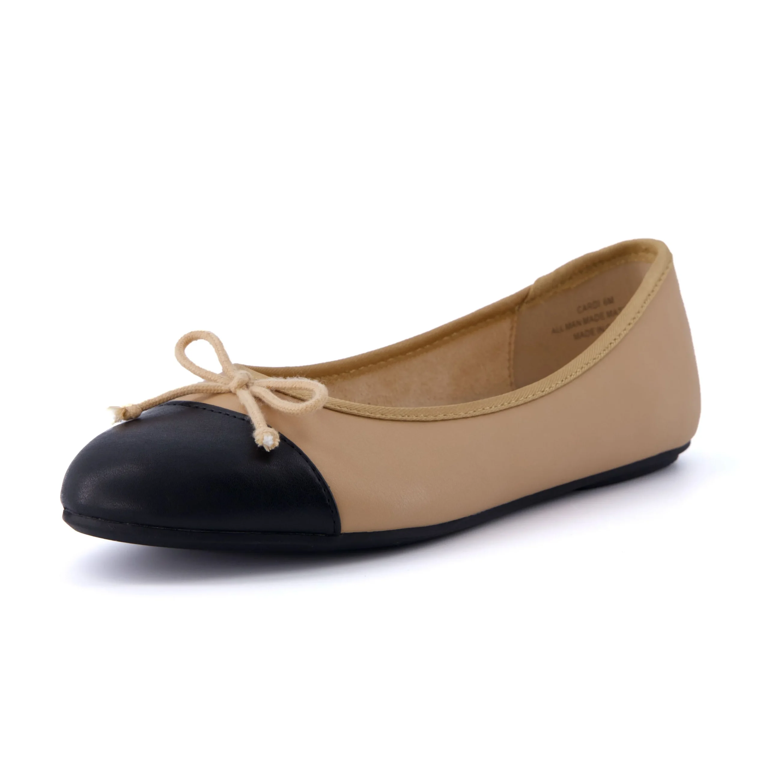 Casuals | Ballet Flats>Cushionaire Cardi Cap Toe Flat