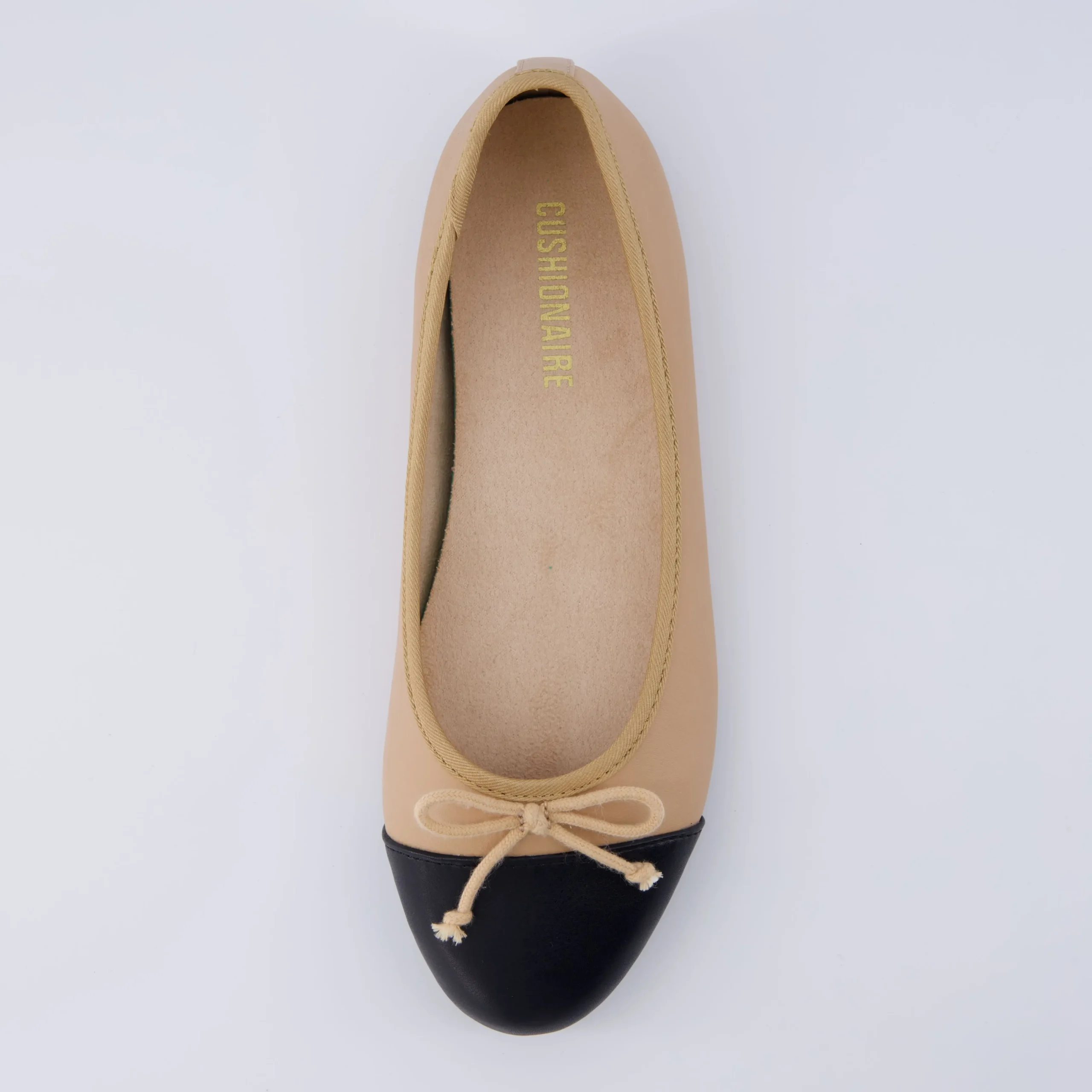 Casuals | Ballet Flats>Cushionaire Cardi Cap Toe Flat