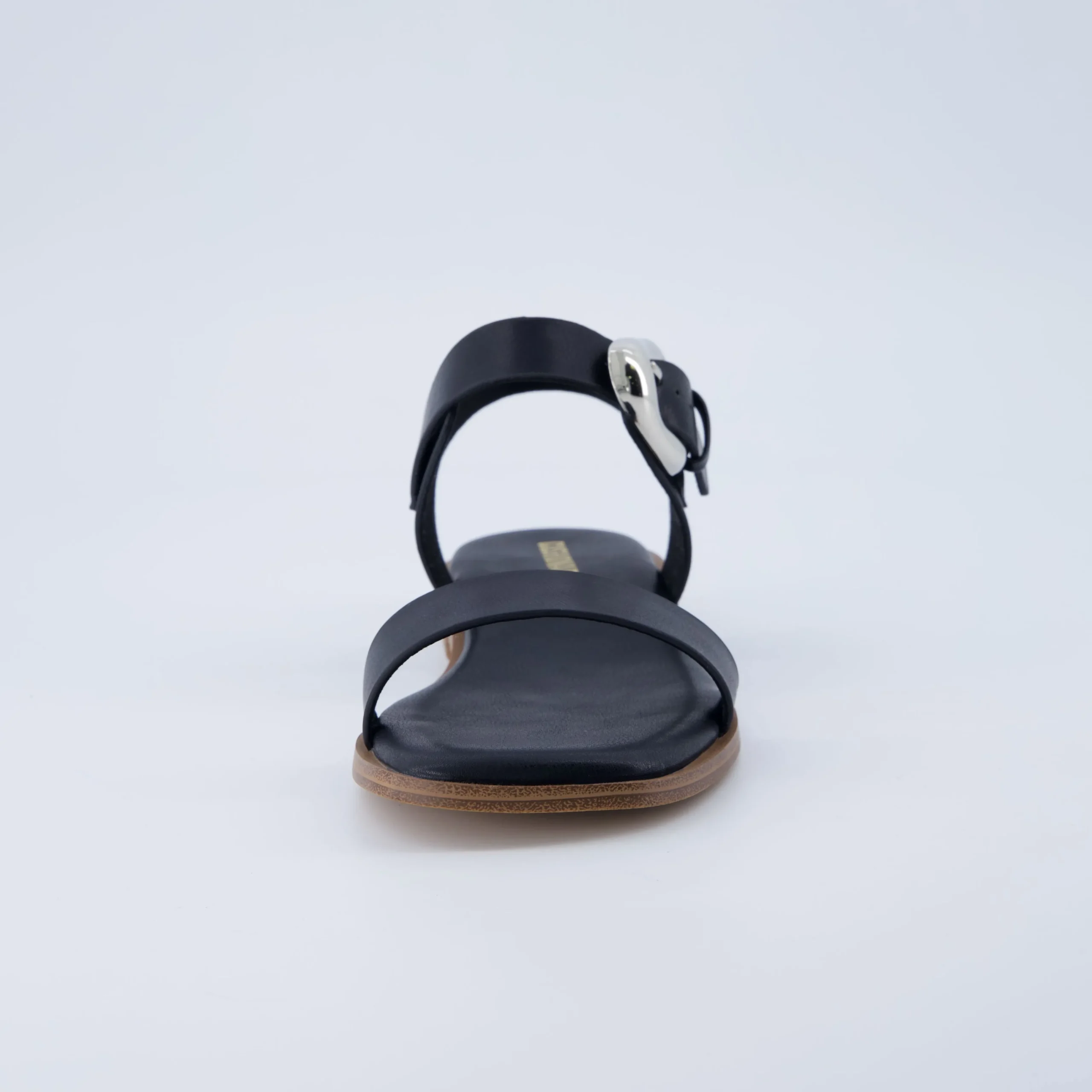 Flat Sandals>Cushionaire Cello Ankle Strap Sandal