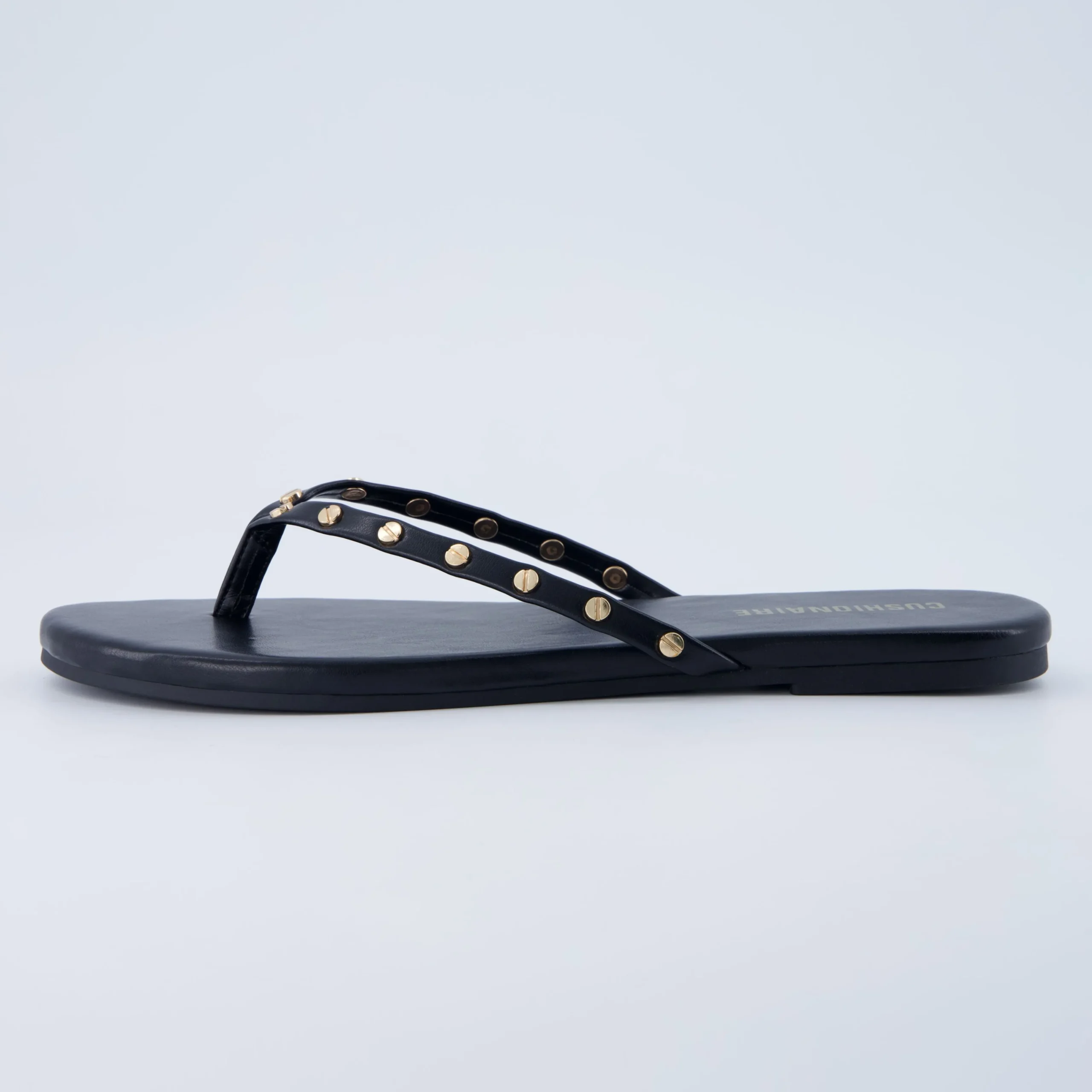 Flat Sandals>Cushionaire Confetti Studded Flip-Flops