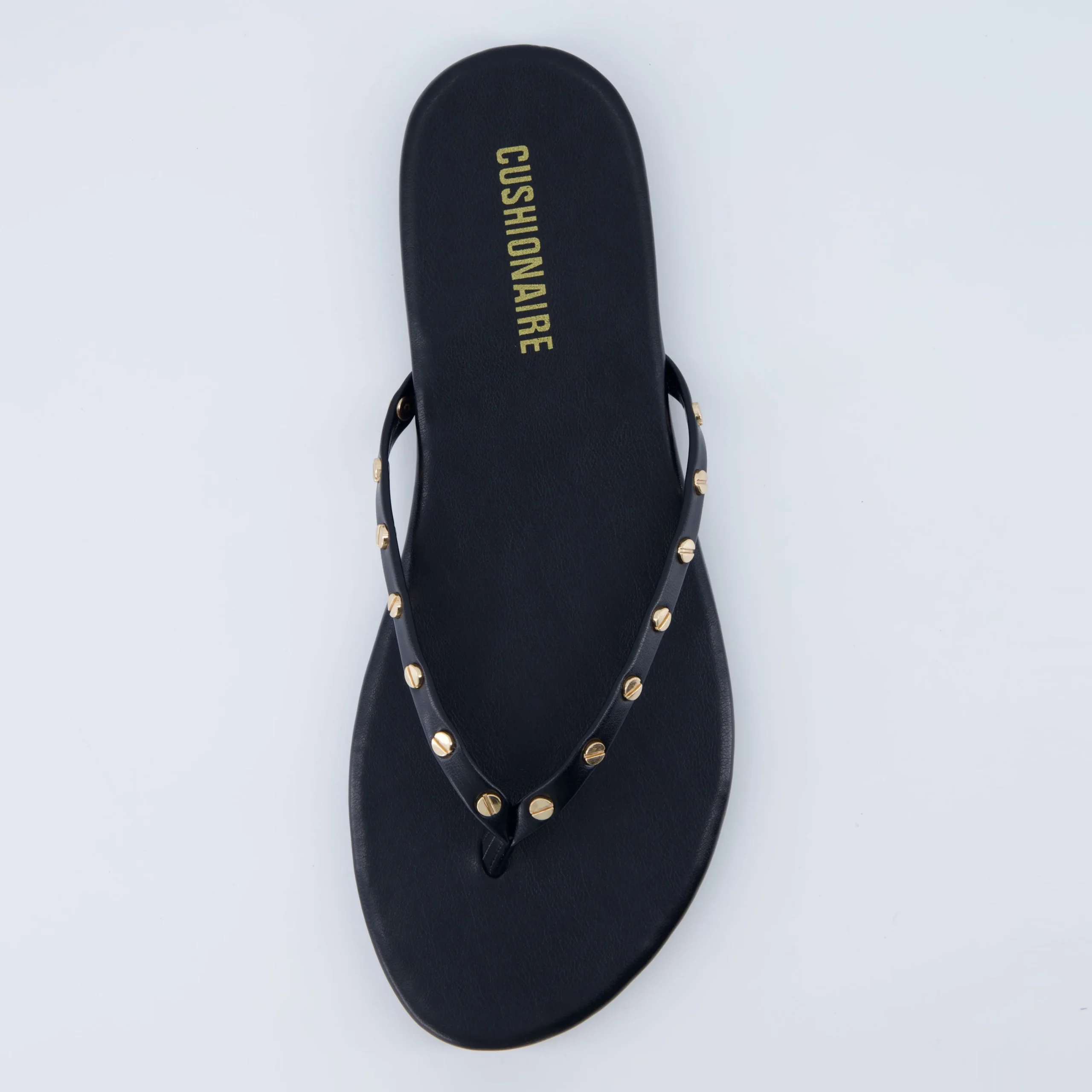 Flat Sandals>Cushionaire Confetti Studded Flip-Flops
