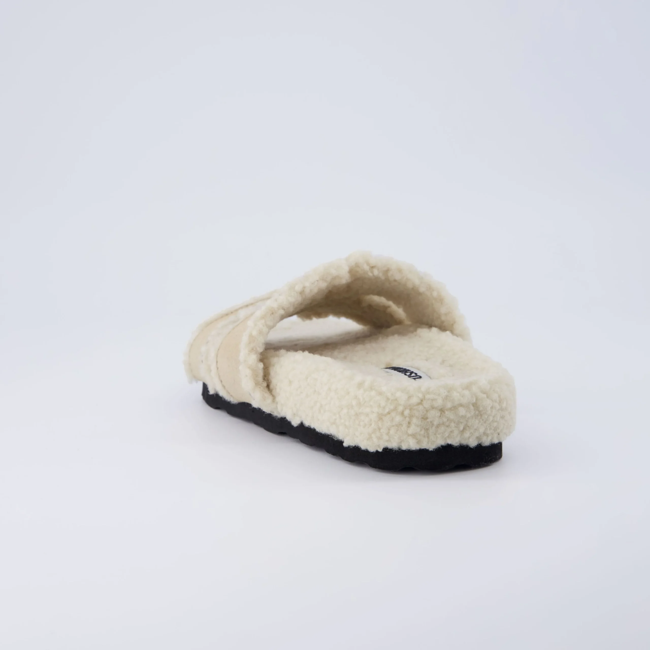 Slide Sandals | Footbed Sandals>Cushionaire Cuddle Shearling Footbed Sandal