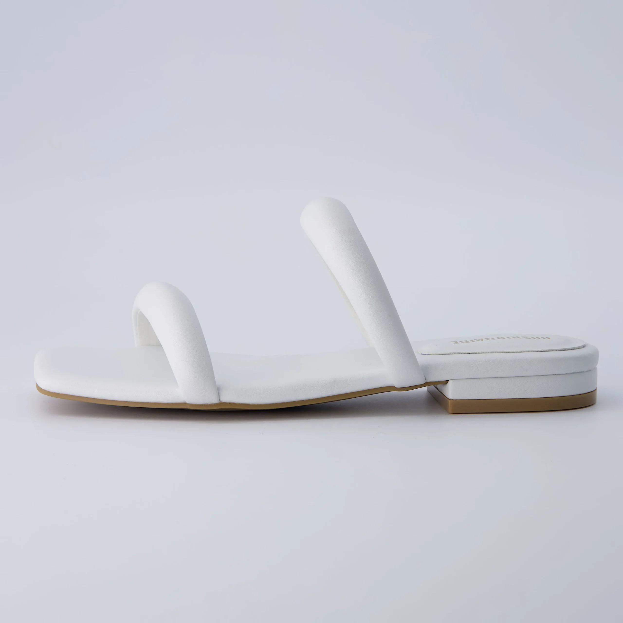 Slide Sandals | Flat Sandals>Cushionaire Dazzle Two Band Slide Sandal