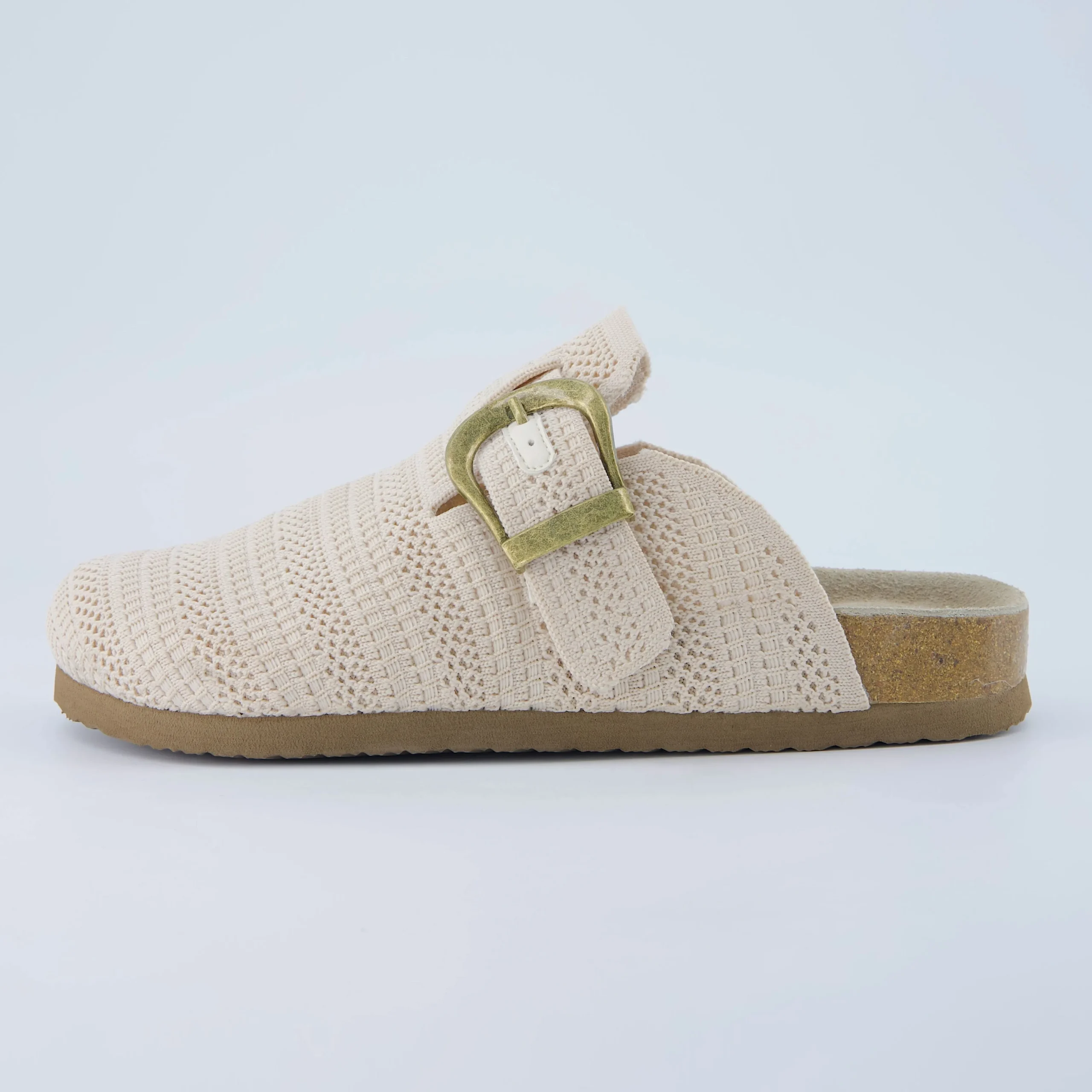 Clogs & Mules | Slippers>Cushionaire Dumbo Knit Clog Ivory