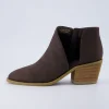 Booties>Cushionaire Edith Cut Out Ankle Bootie