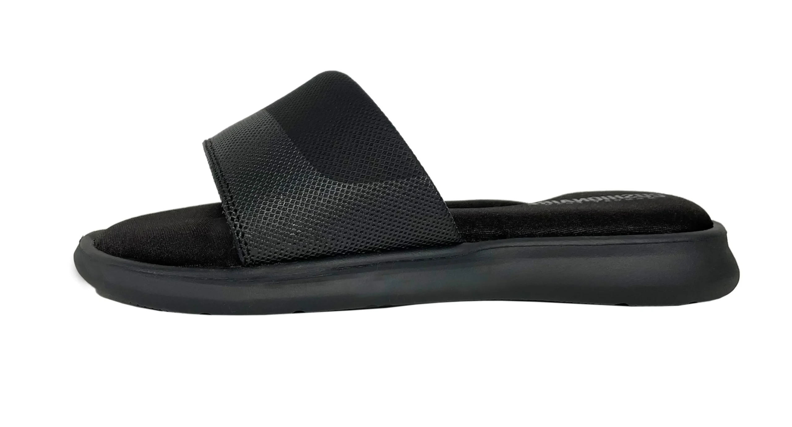 Comfort Sandals | Slide Sandals>Cushionaire Eva Comfort Slide Black