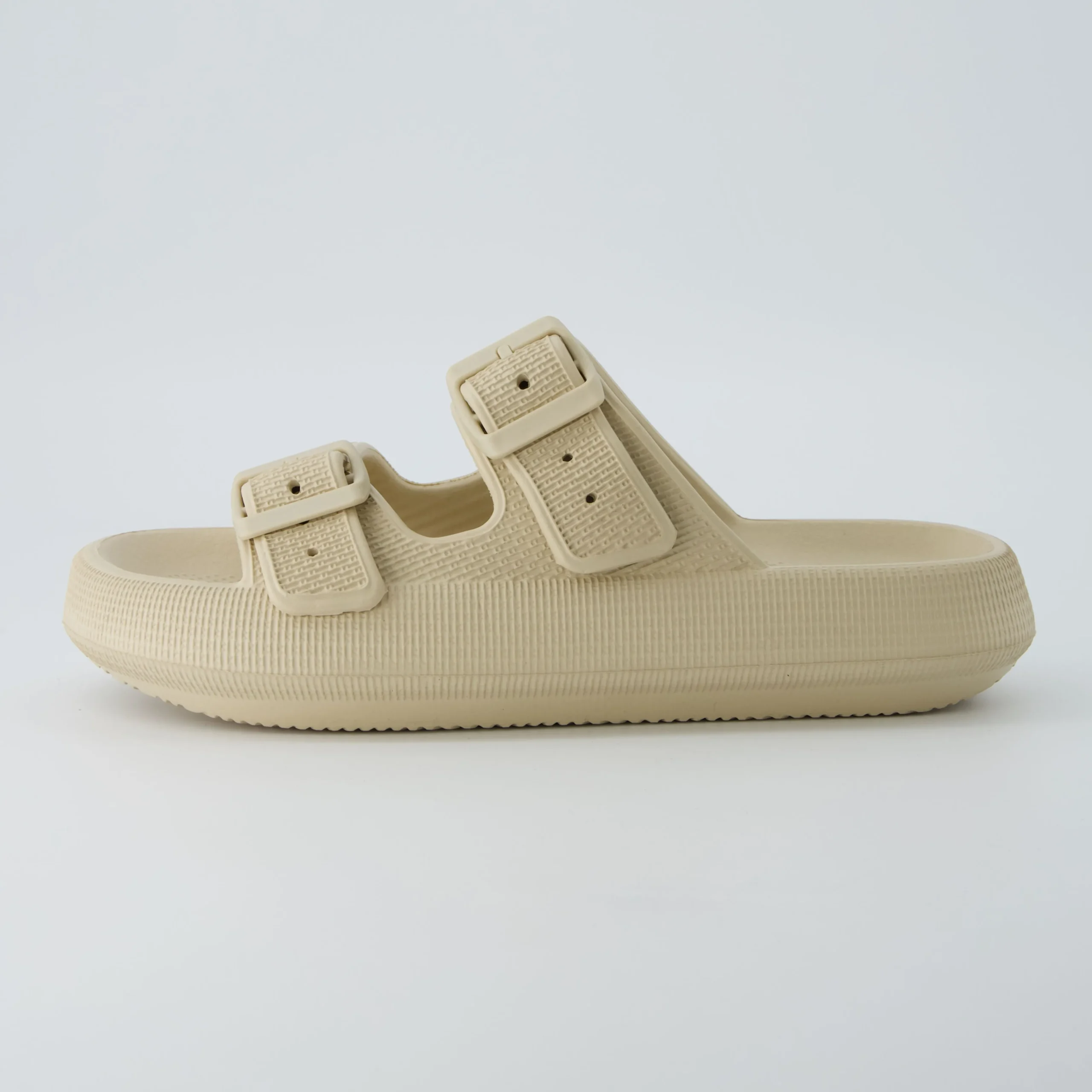 Slide Sandals | Platform Sandals>Cushionaire Fame Two Band Cloud Slide