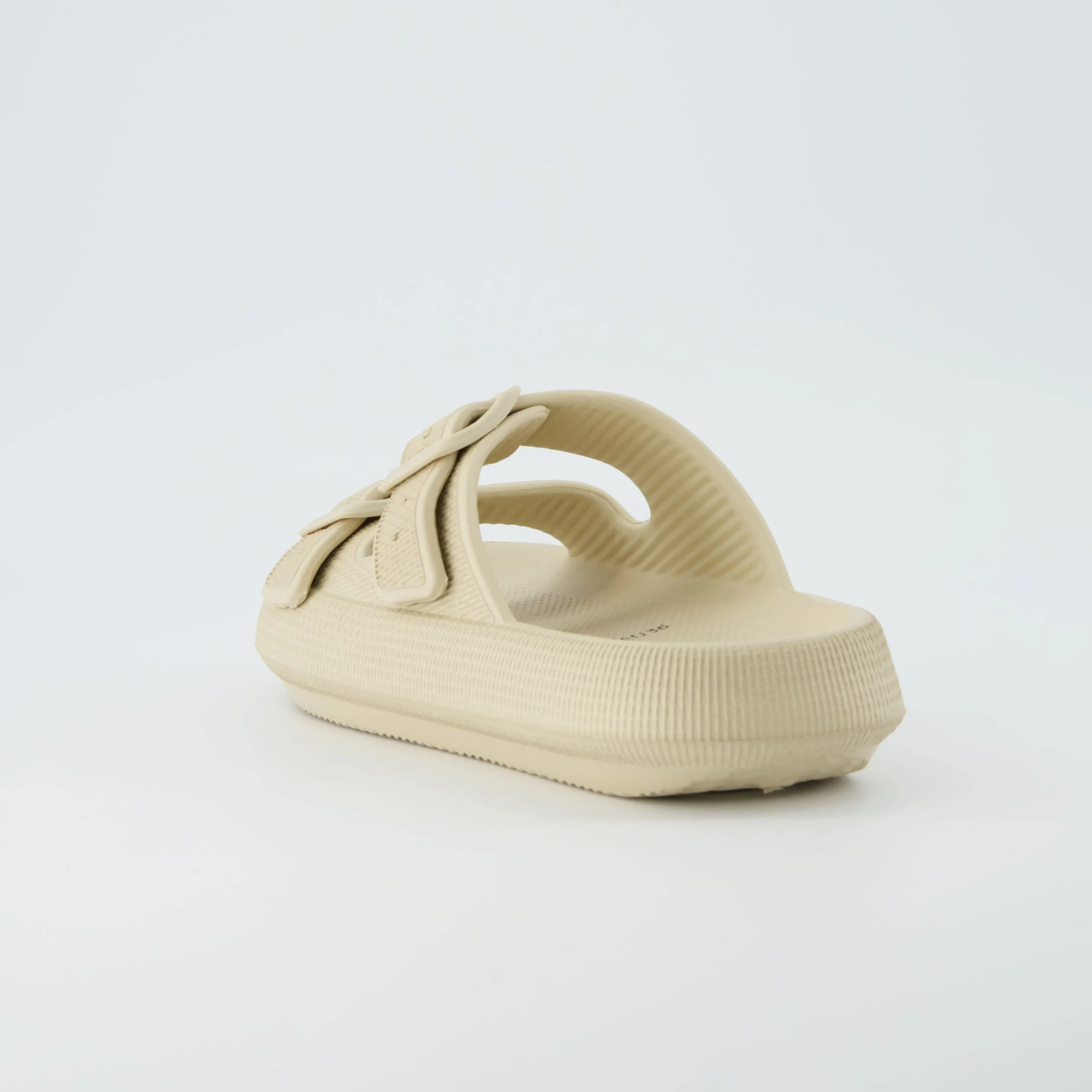 Slide Sandals | Platform Sandals>Cushionaire Fame Two Band Cloud Slide