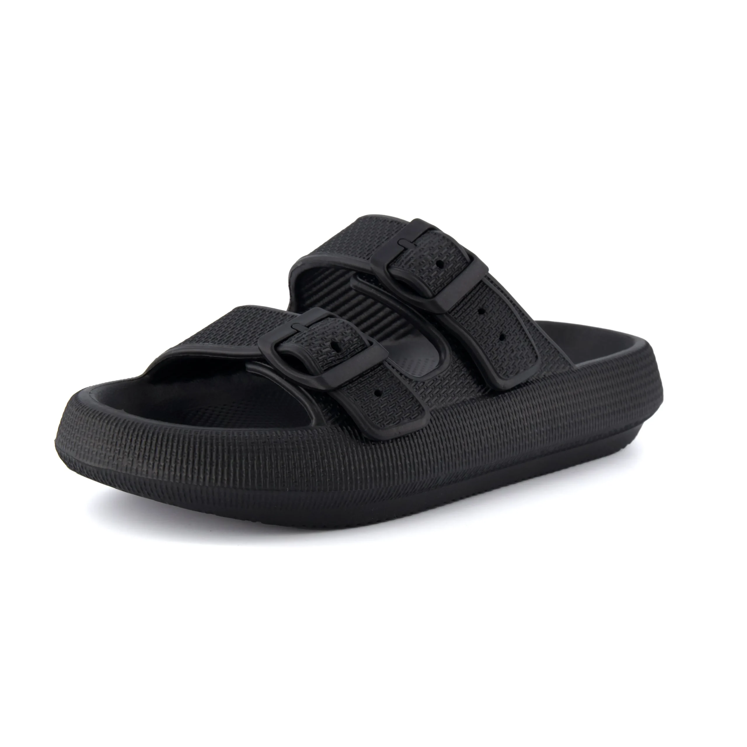 Slide Sandals | Platform Sandals>Cushionaire Fame Two Band Cloud Slide