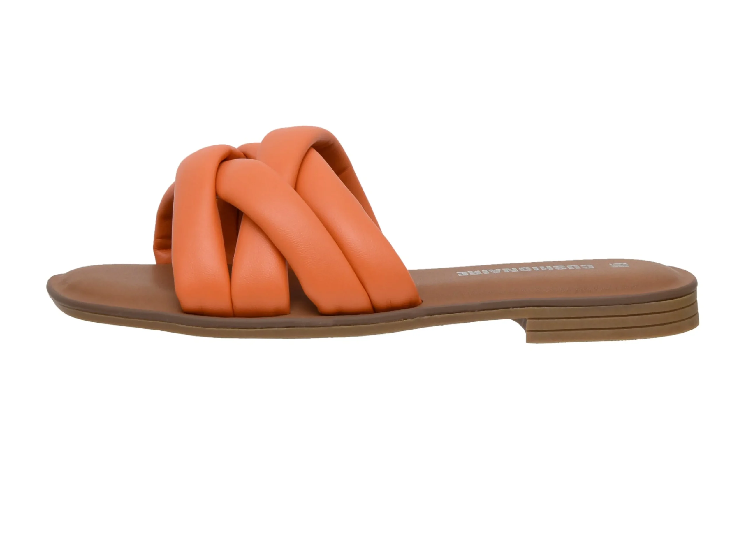 Slide Sandals | Flat Sandals>Cushionaire Farah Slide Sandal