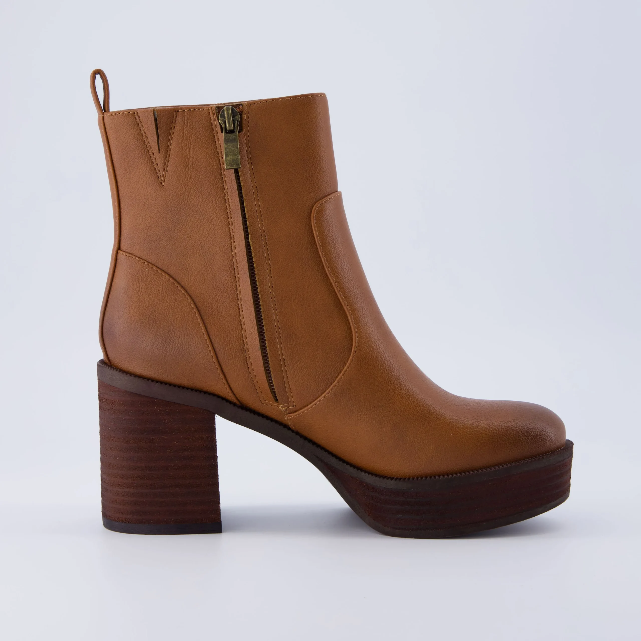 Platforms | Dress Boots>Cushionaire Festival Platform Block Heel Boot