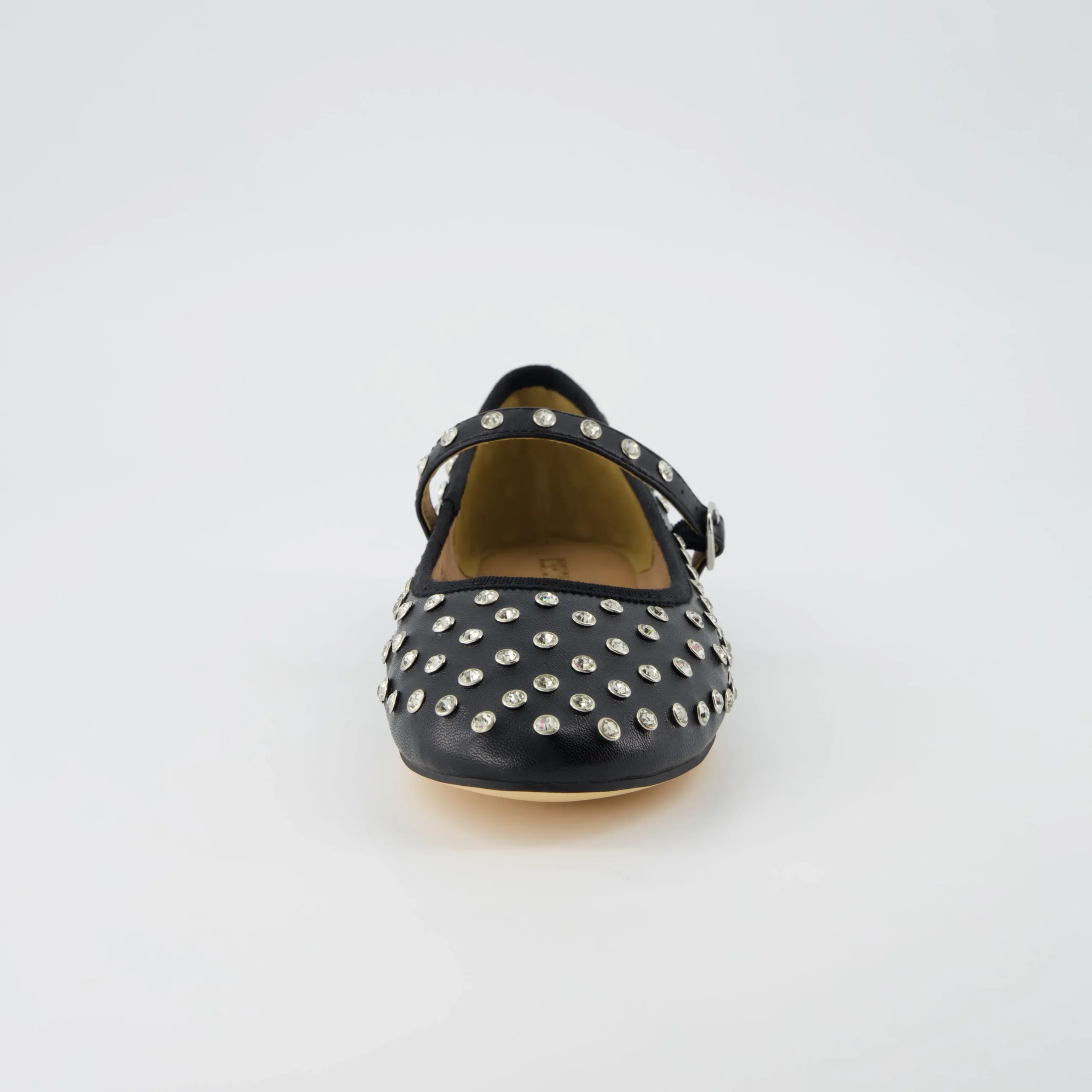 Mary Janes | Casuals>Cushionaire Flashy Studded Mary Janes Black