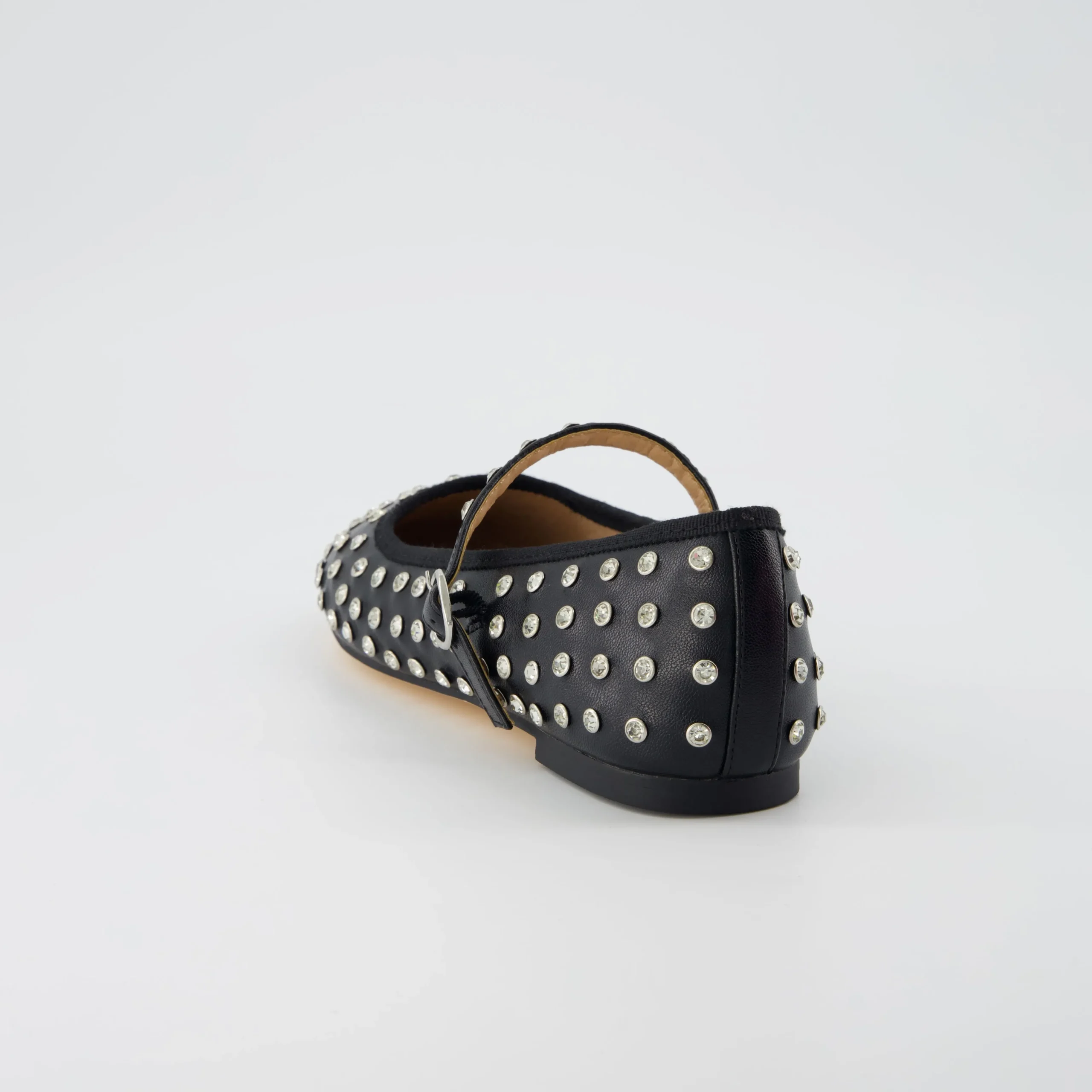 Mary Janes | Casuals>Cushionaire Flashy Studded Mary Janes Black