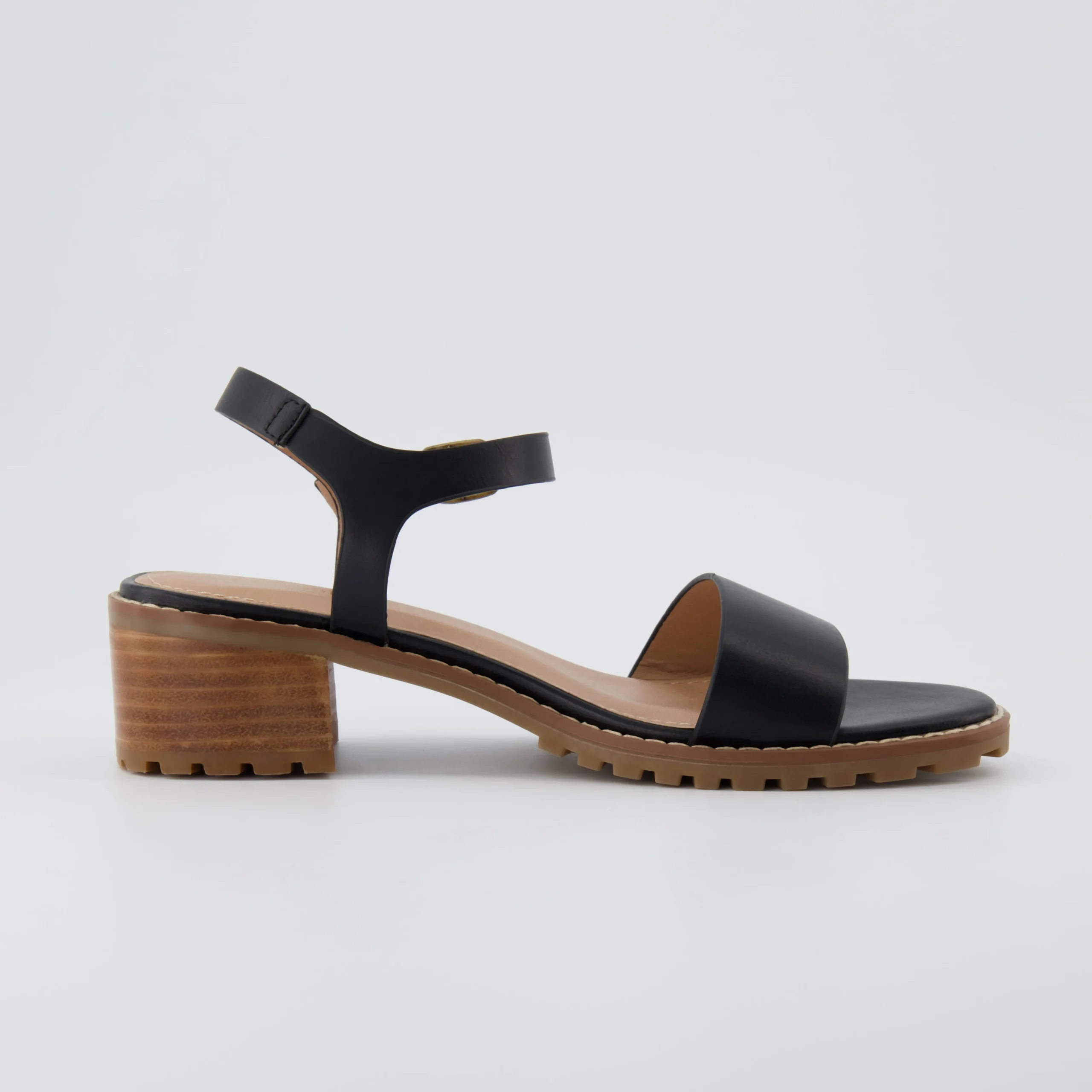 Dress Sandals | Dress Sandals>Cushionaire Flynn One Band Block Heel Sandal