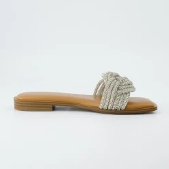 Slide Sandals | Flat Sandals><noscript><img width=