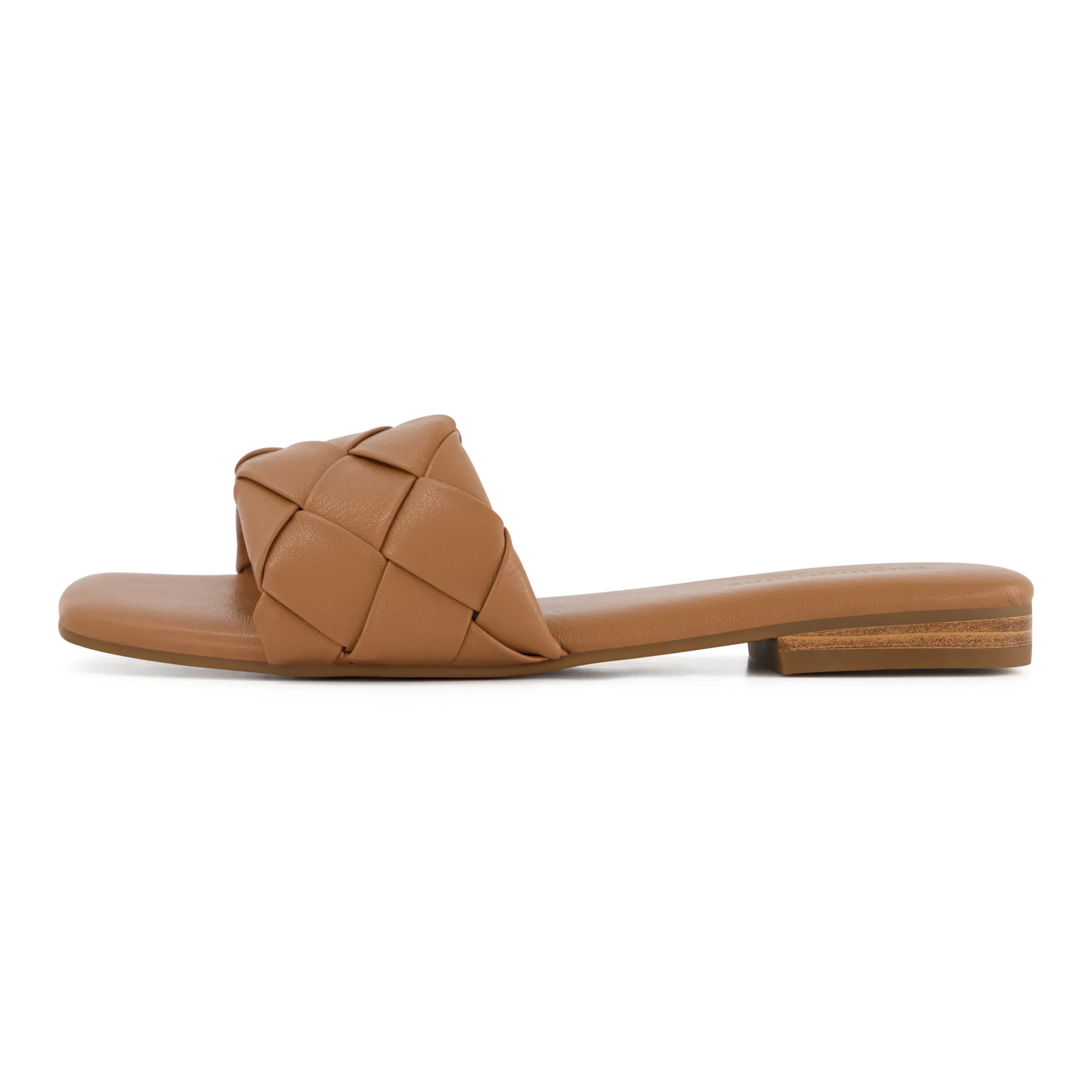 Slide Sandals | Flat Sandals>Cushionaire Franca Woven One Band Sandal