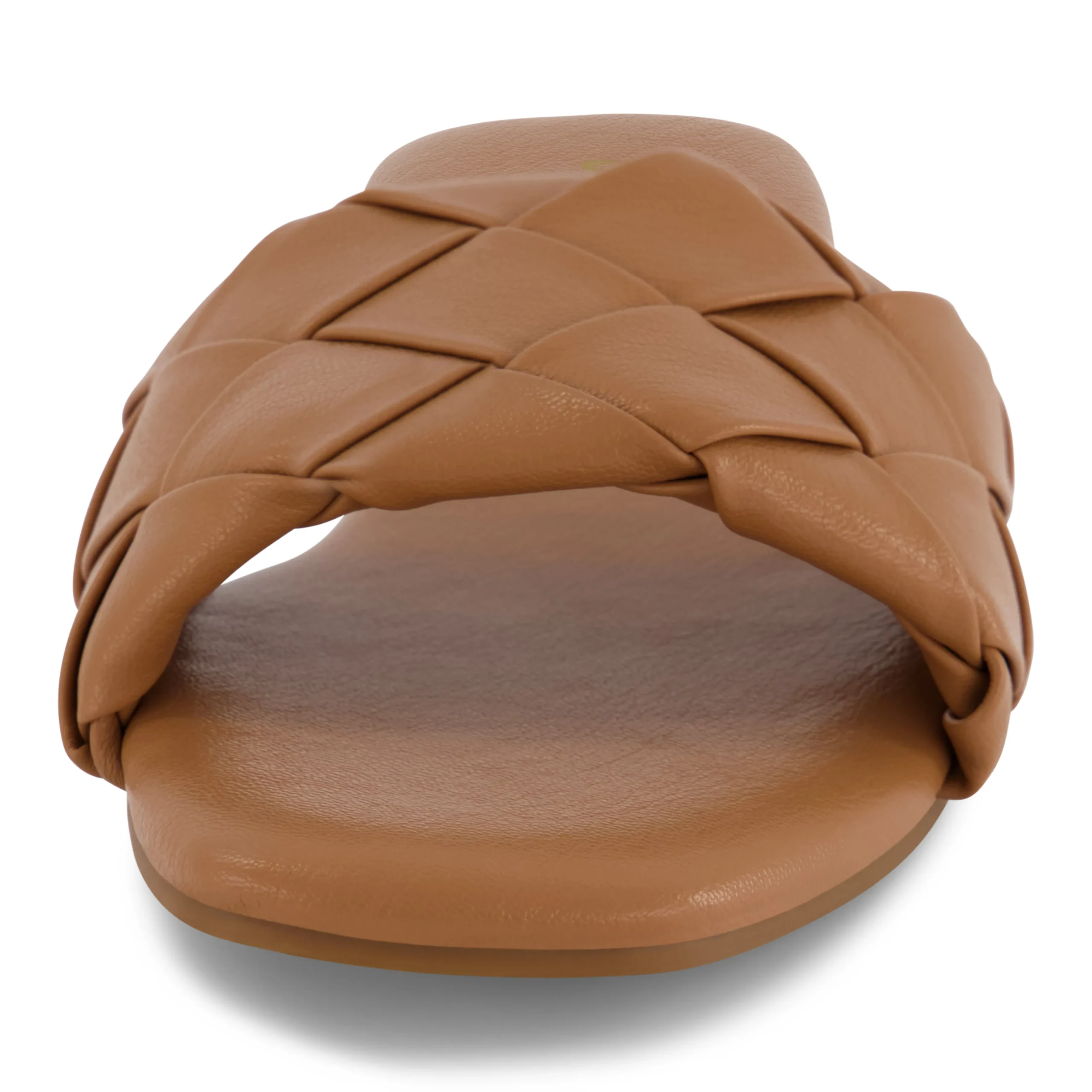 Slide Sandals | Flat Sandals>Cushionaire Franca Woven One Band Sandal