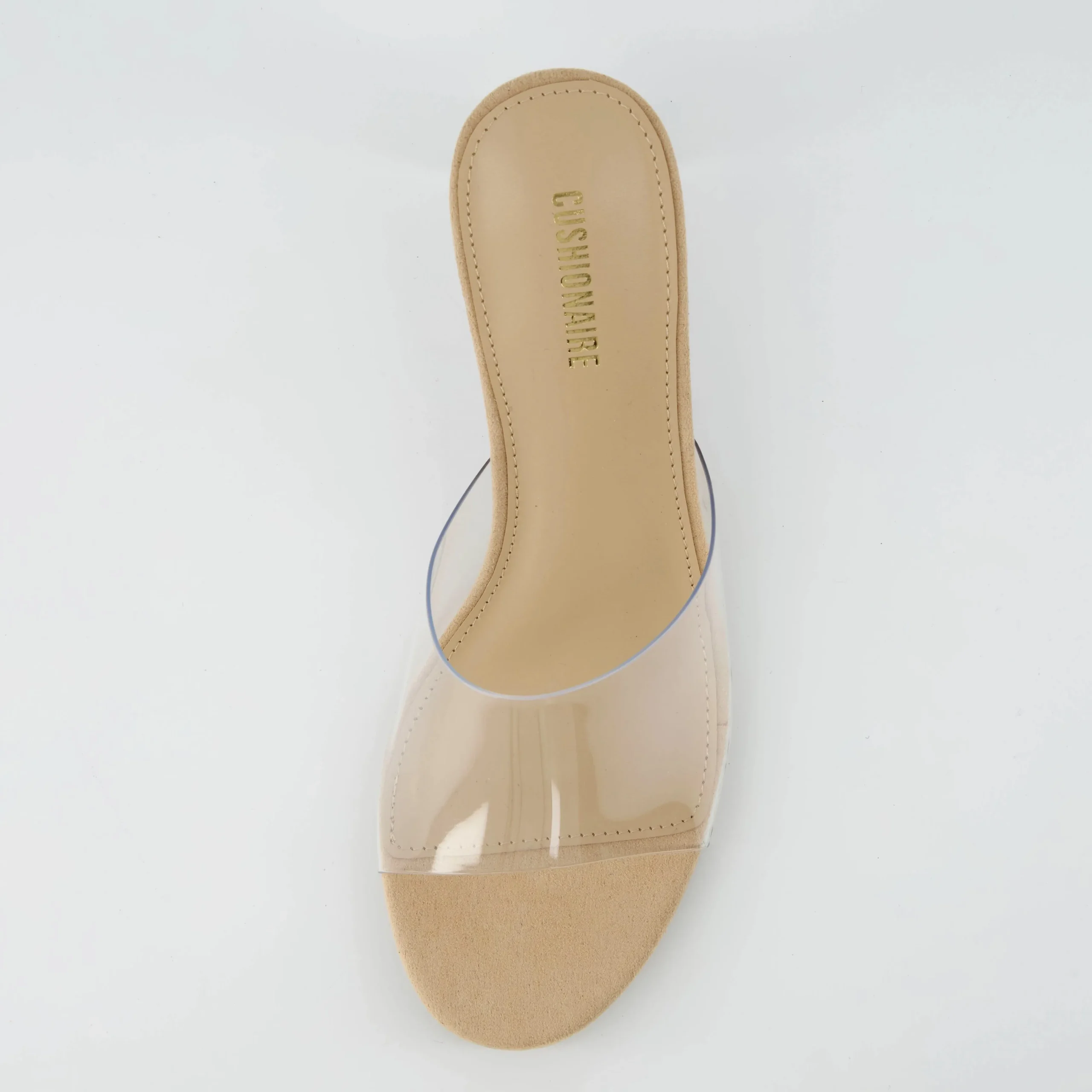 Dress Sandals | Dress Sandals>Cushionaire Gloss Lucite Wedge Sandals Clear