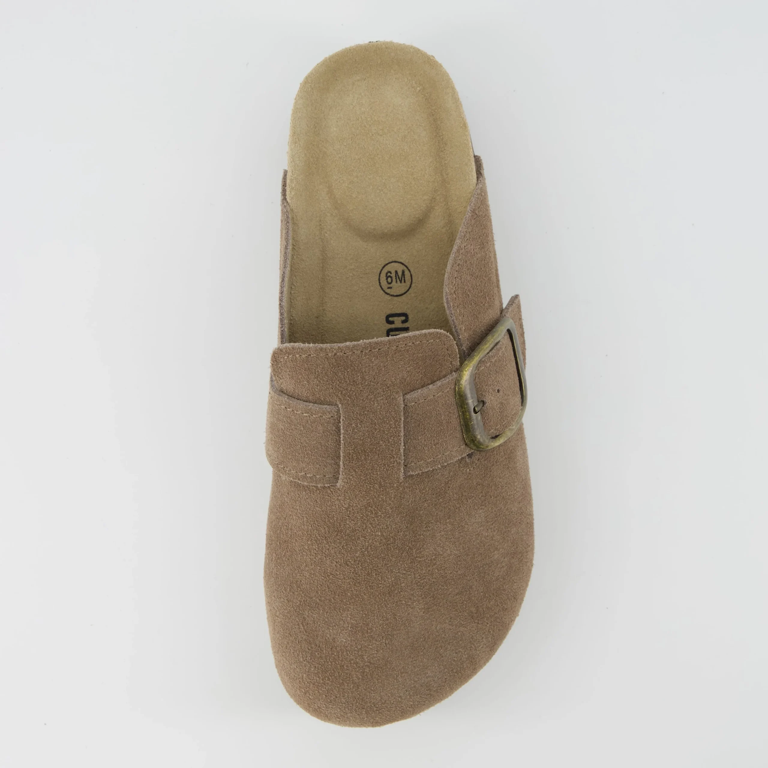 Clogs & Mules>Cushionaire Granola 2 Suede Platform Clog
