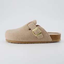 Footbed Sandals | Clogs & Mules>Cushionaire Hana Cork Footbed Clog Wools