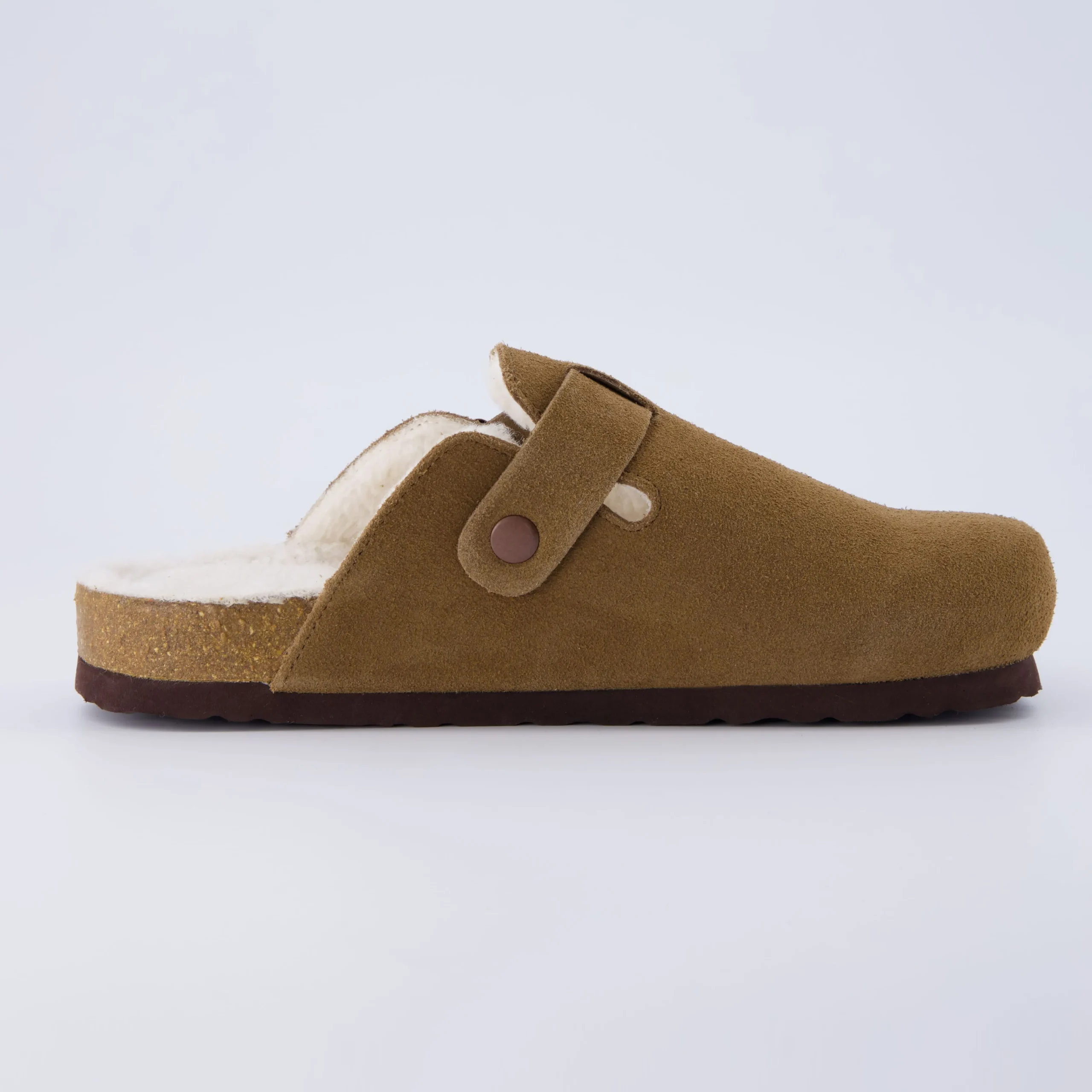 Footbed Sandals | Slippers>Cushionaire Hana Fur-Lined Clog