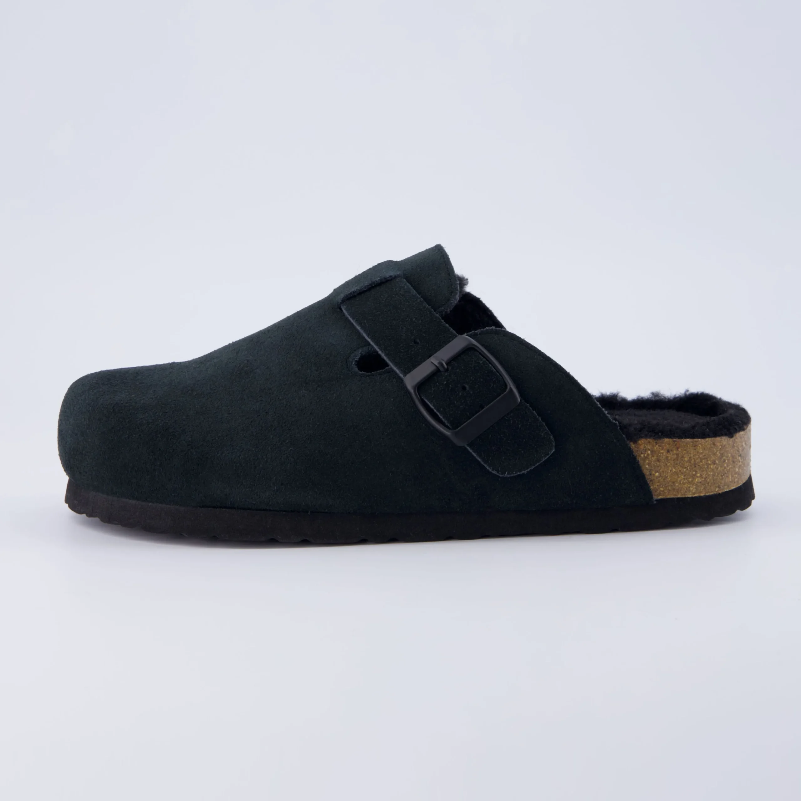 Footbed Sandals | Slippers>Cushionaire Hana Fur-Lined Clog