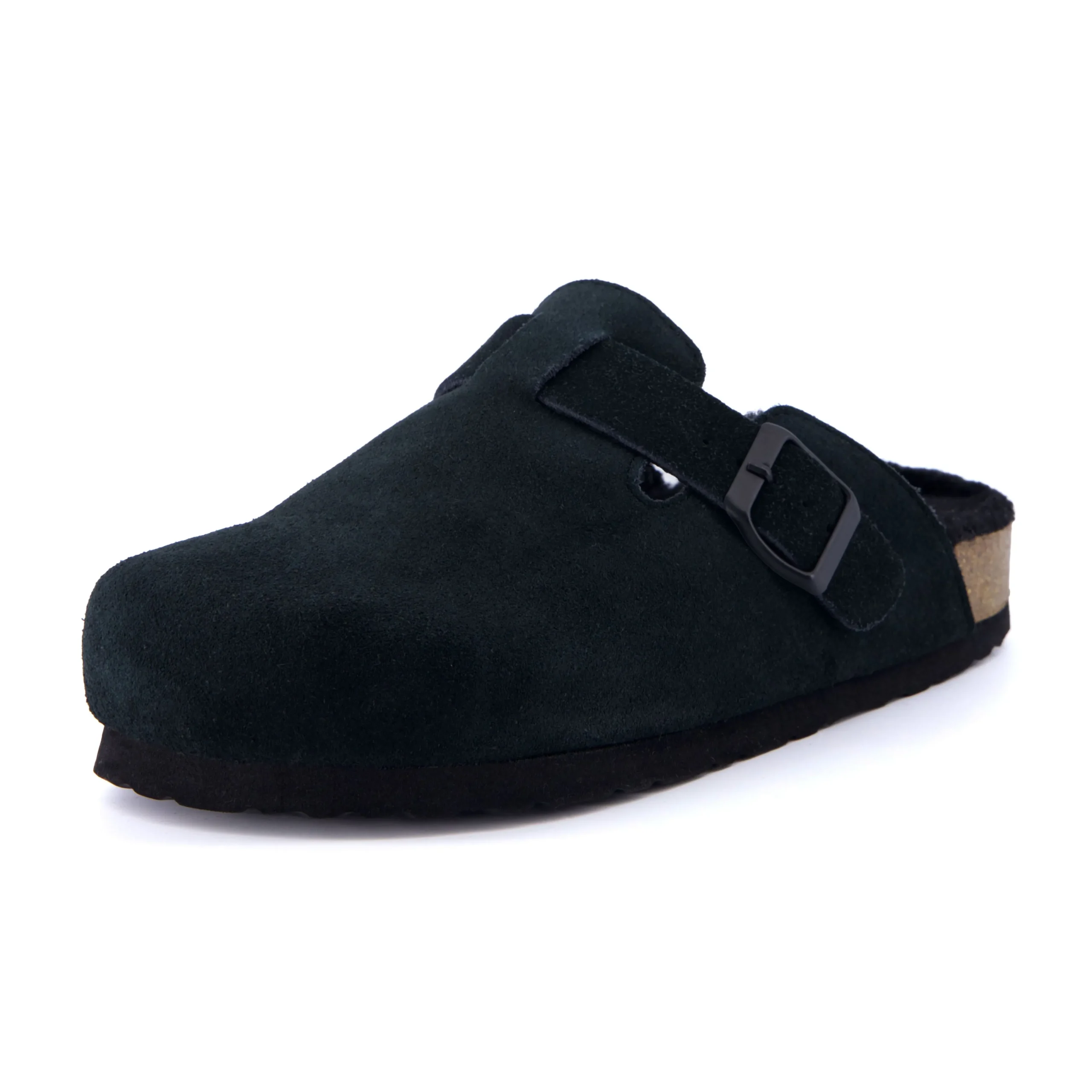 Footbed Sandals | Slippers>Cushionaire Hana Fur-Lined Clog