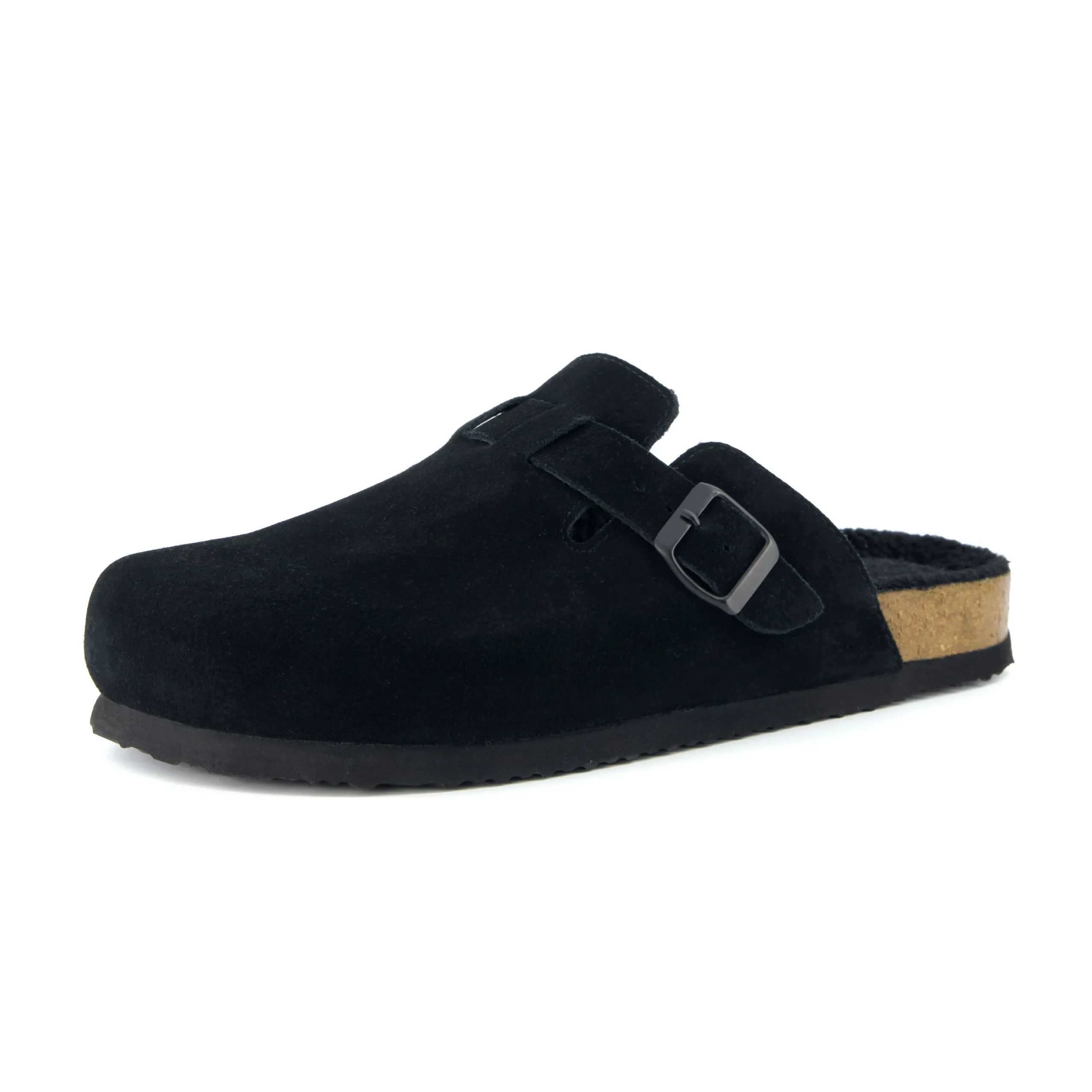 Shop All Men's | Clogs & Mules>Cushionaire Haze Men's Fur Cork Footbed Clog