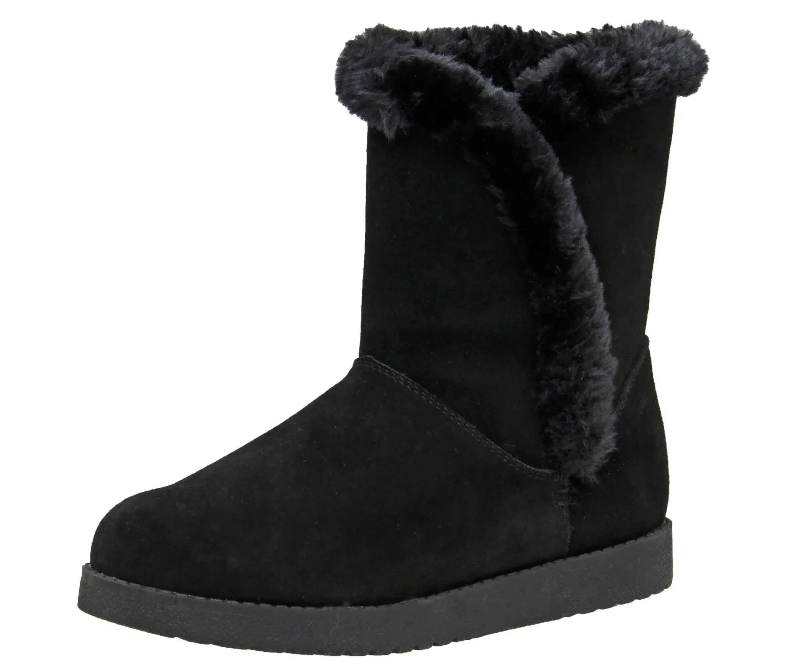 Cozy Boots>Cushionaire Heather Pull on Cozy Boot