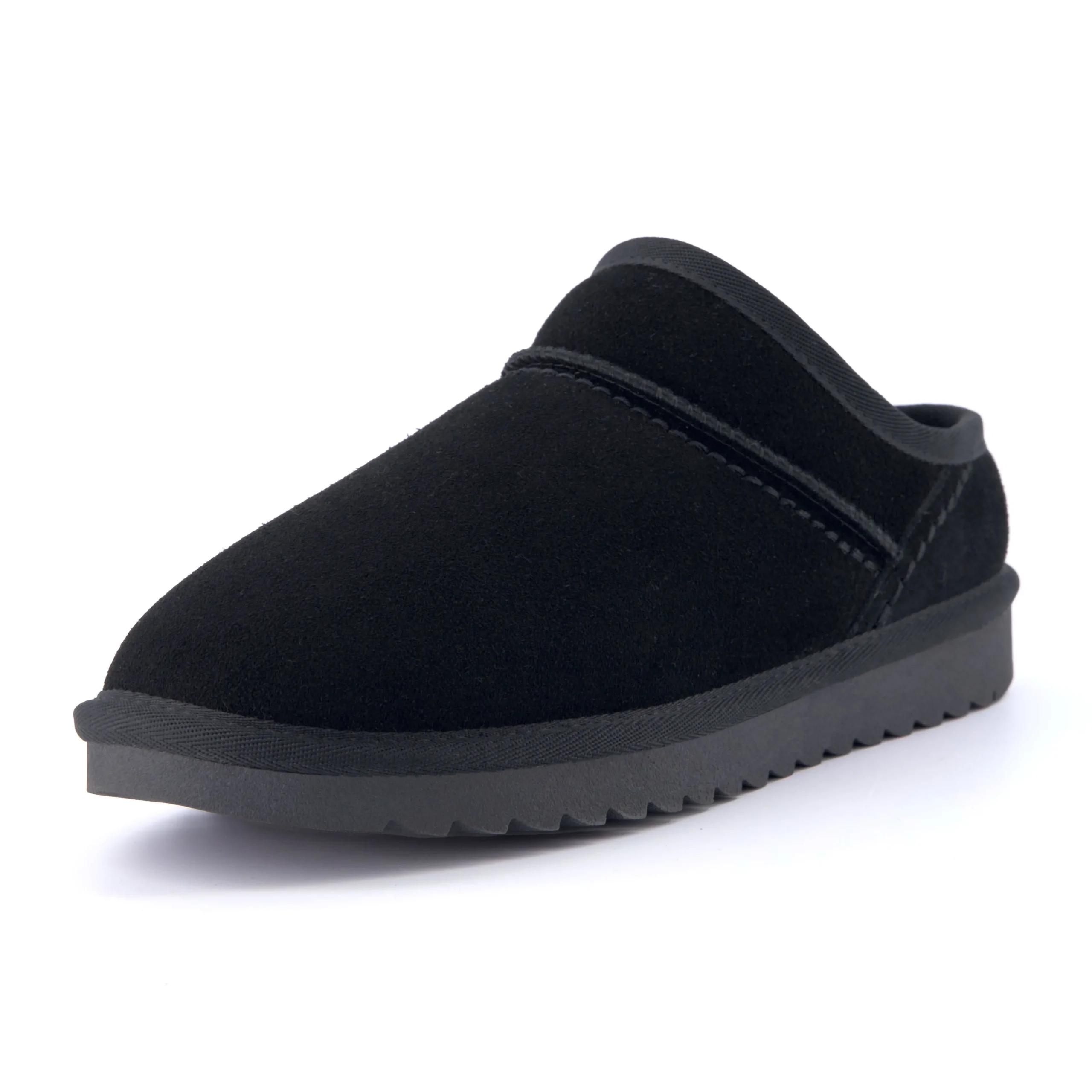 Slippers | Clogs & Mules>Cushionaire Hilo 2 Suede Cozy Mule