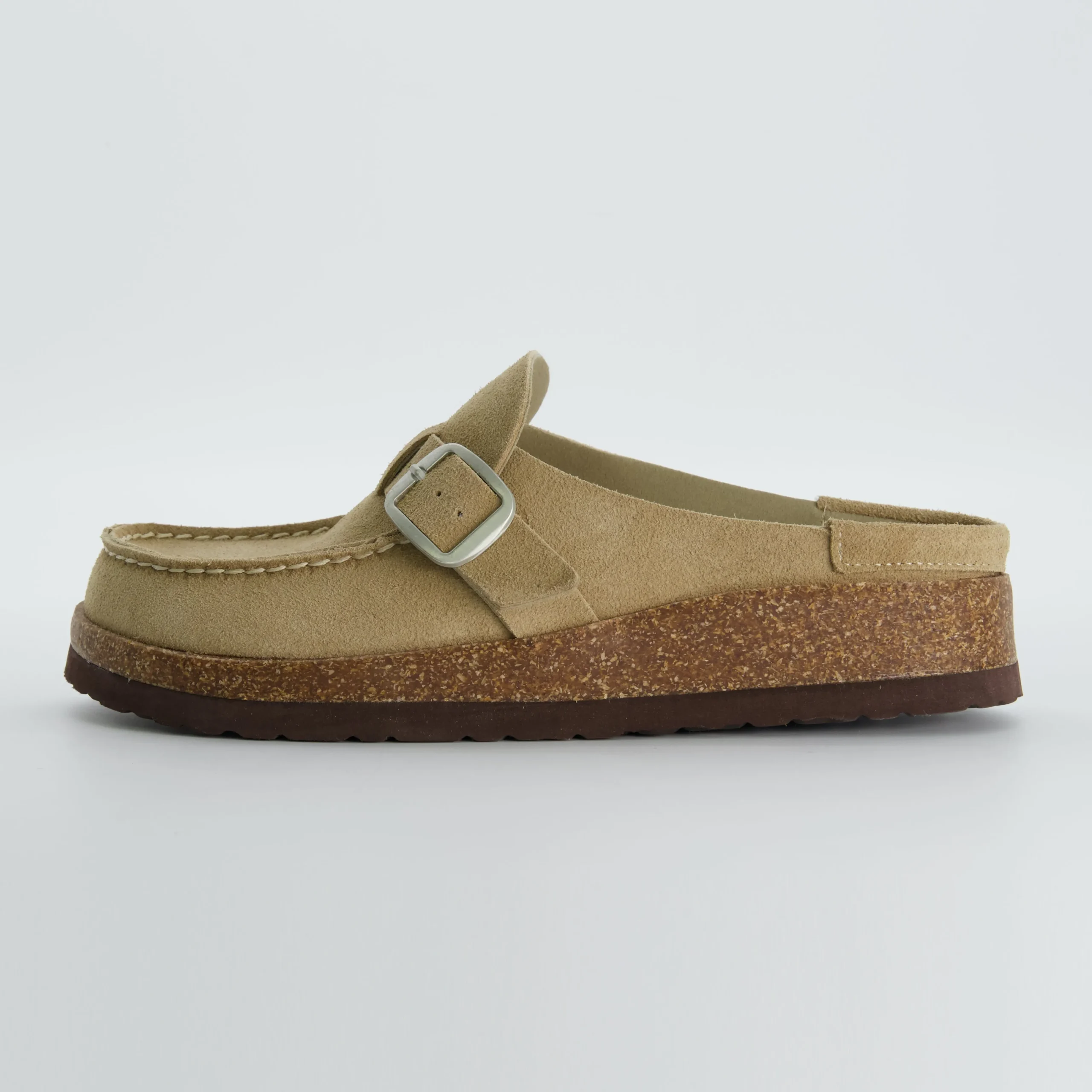 Footbed Sandals | Clogs & Mules>Cushionaire Hobby Suede Clogs
