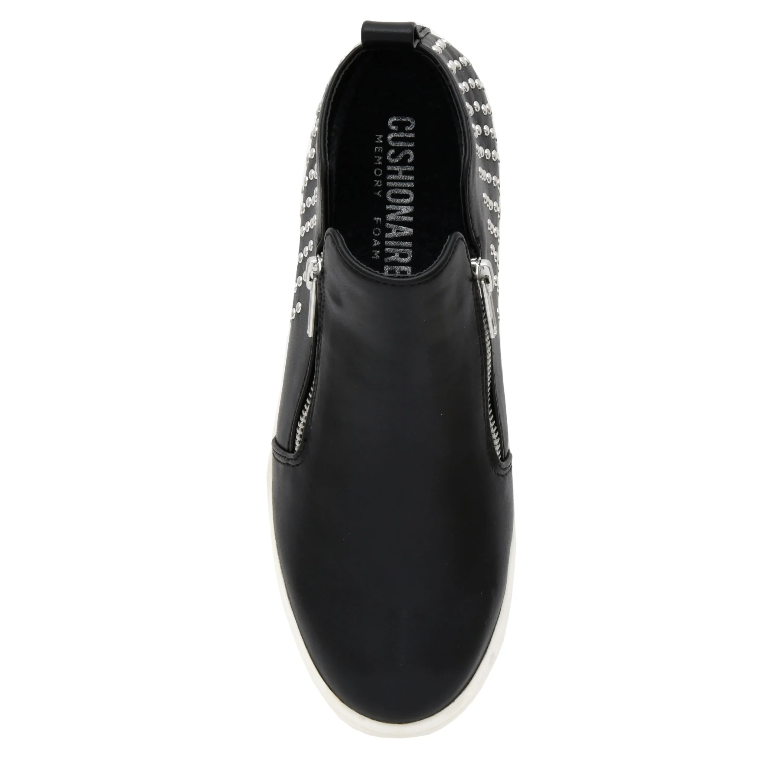 Fashion Sneakers | Sneakers>Cushionaire Hollywood Studded Wedge Sneaker