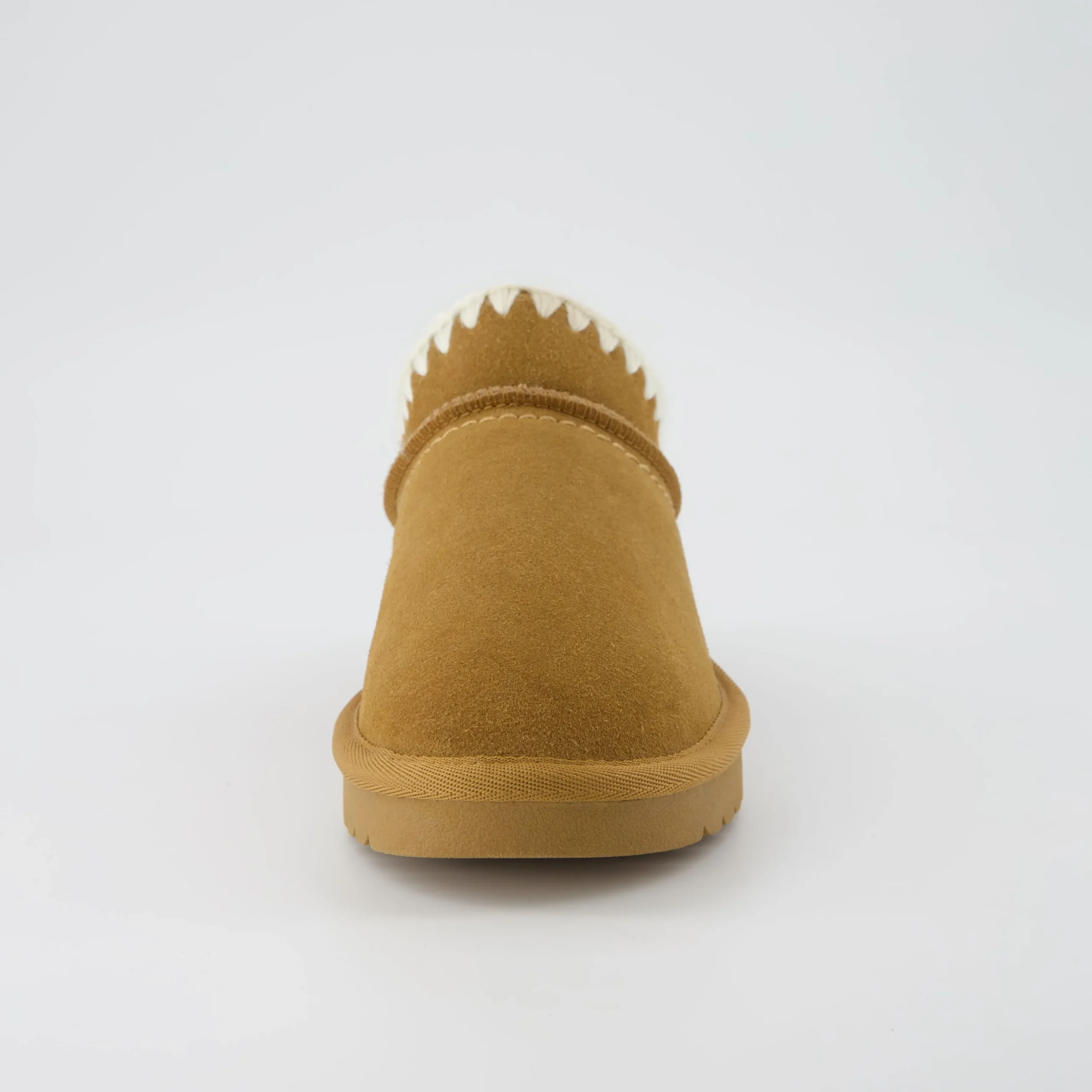 Slippers | Clogs & Mules>Cushionaire Homemade Suede Mule Slippers Chestnut